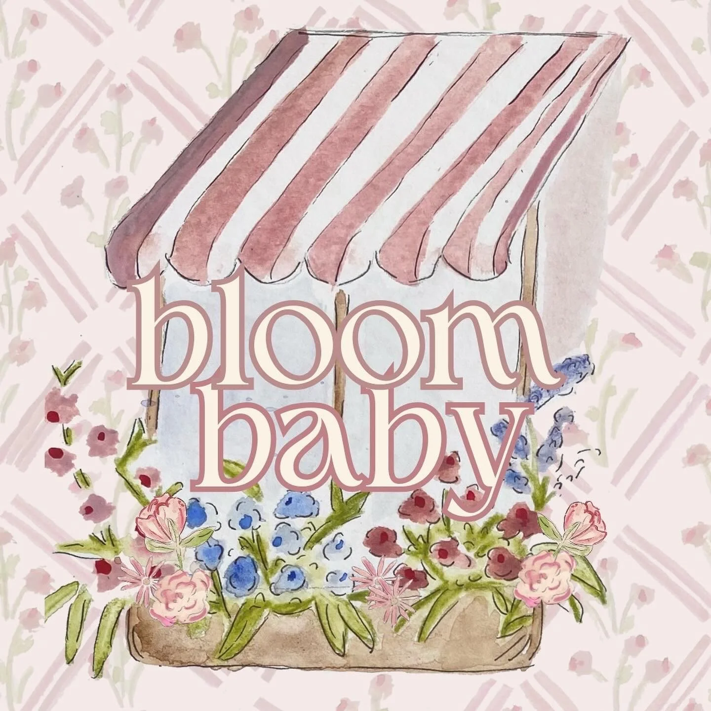 Bloom Baby Florals - Branding & Pattern Work