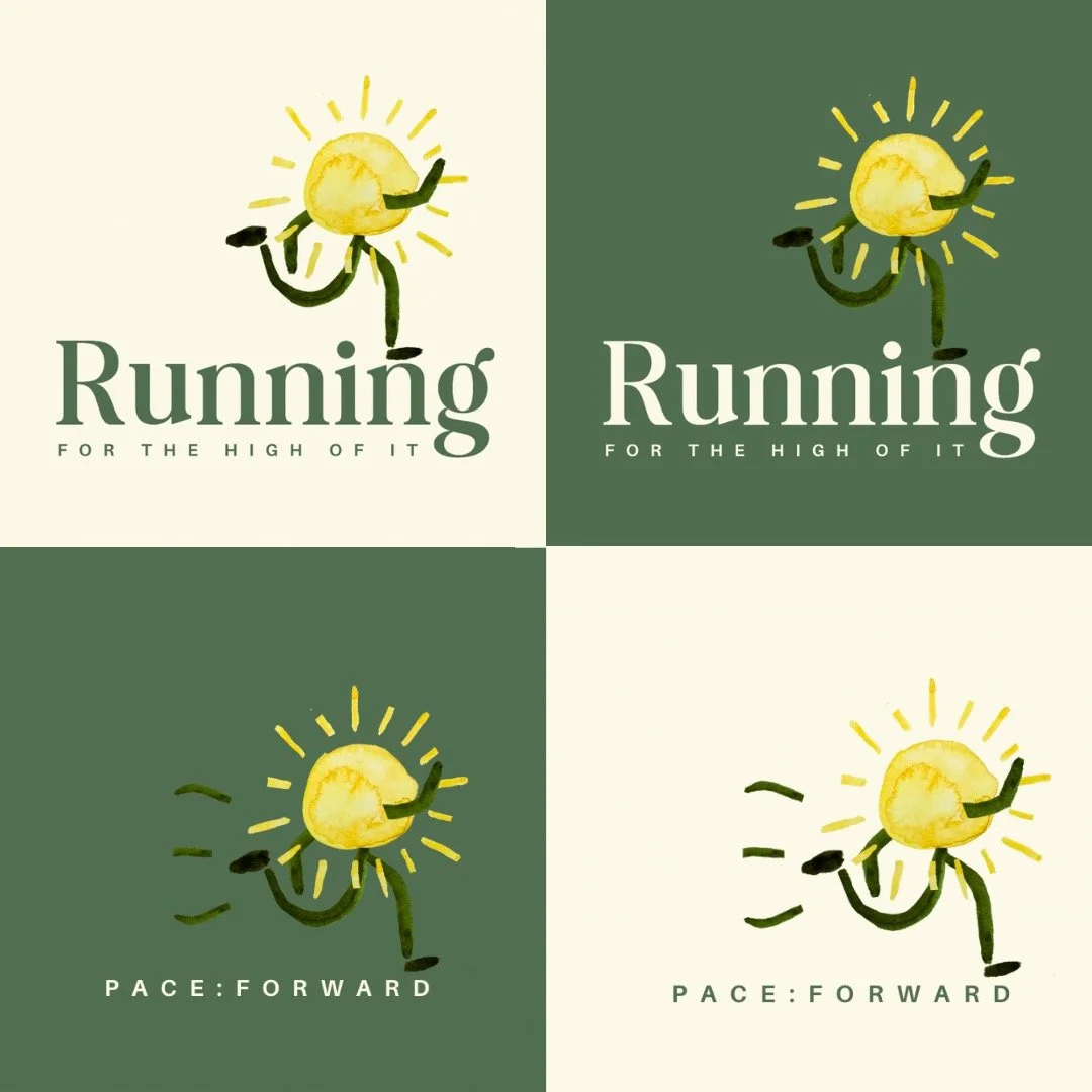 Running For The High Of It - Branding