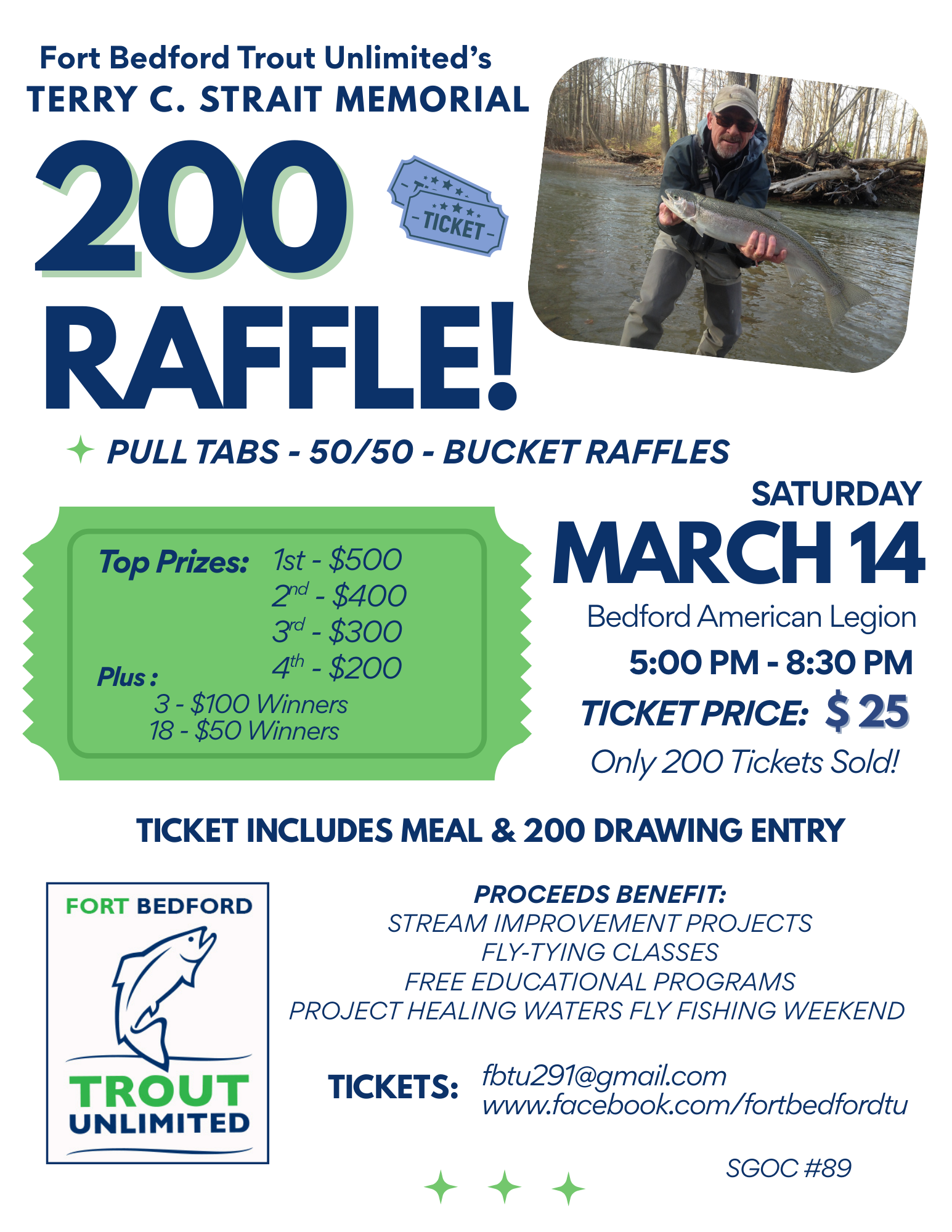 Terry C. Strait Memorial 200 Drawing Fundraiser