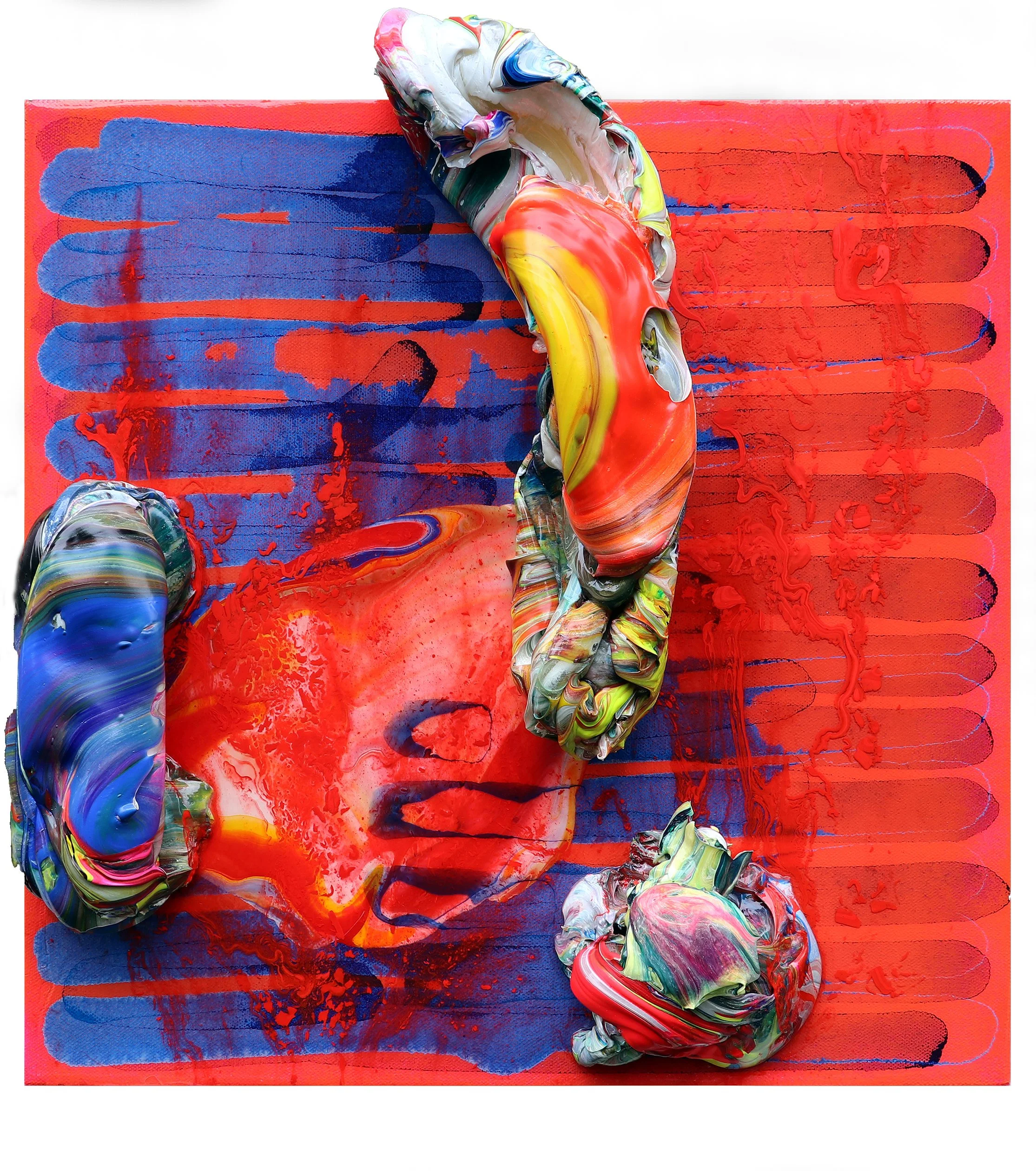 Tracks (41 cm x 41 cm x 10 cm) 2018
