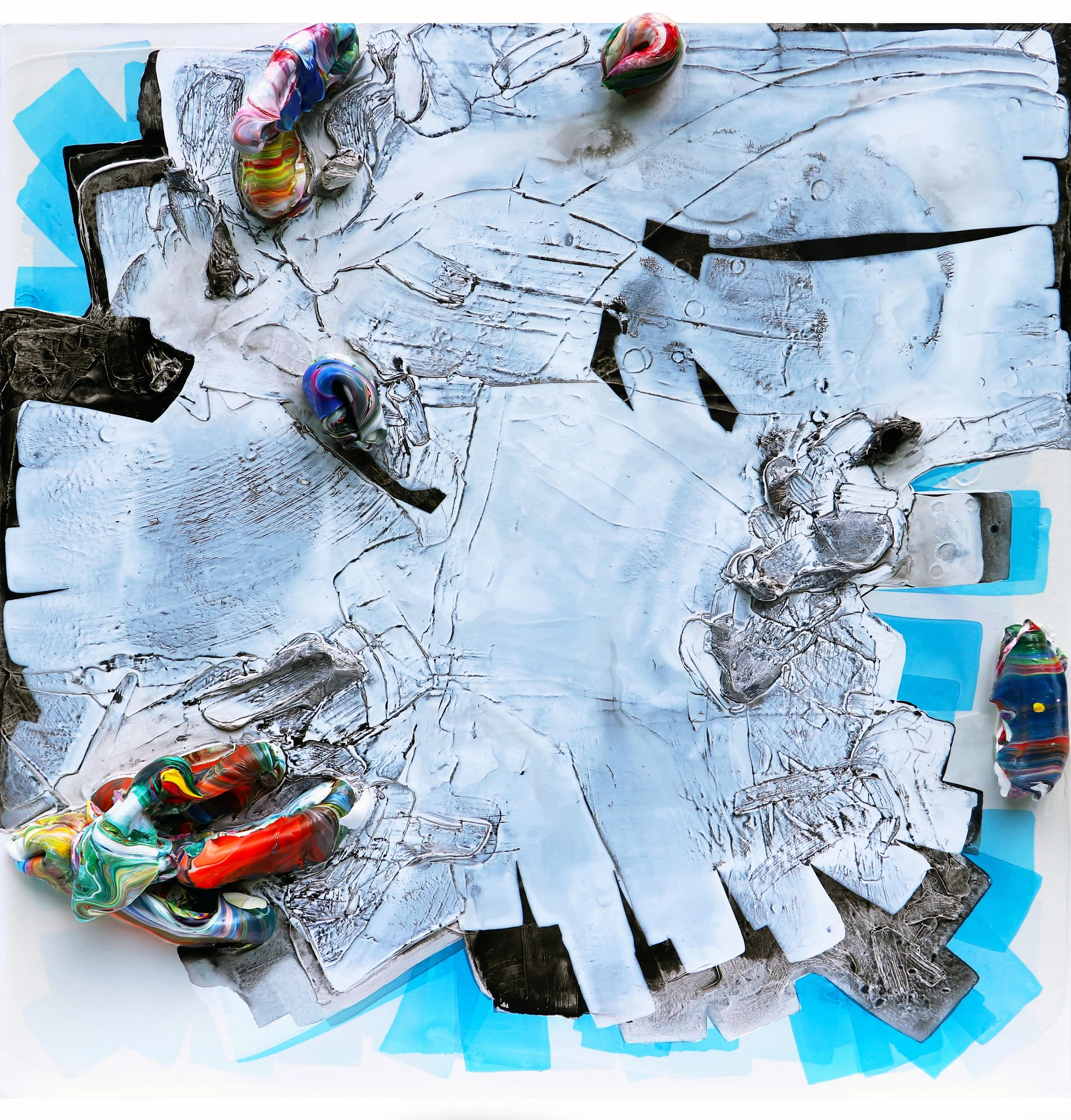 Tidal Fan (91 cm x 91 cm x 10 cm) 2019