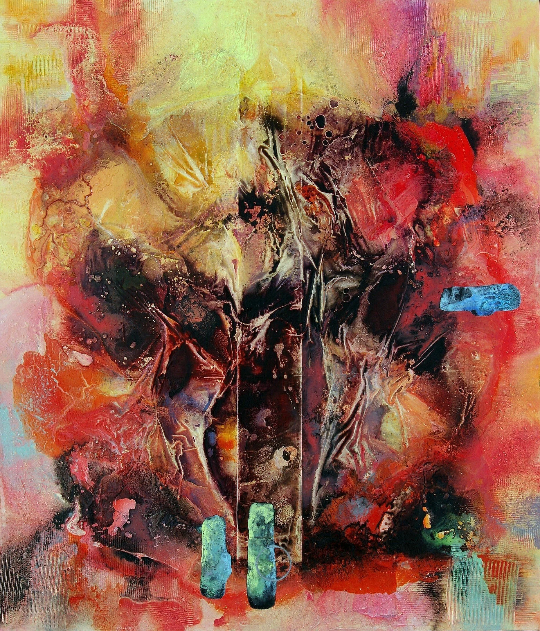 Red Shift, Revolution Series (212 cm x 182 cm) 2008