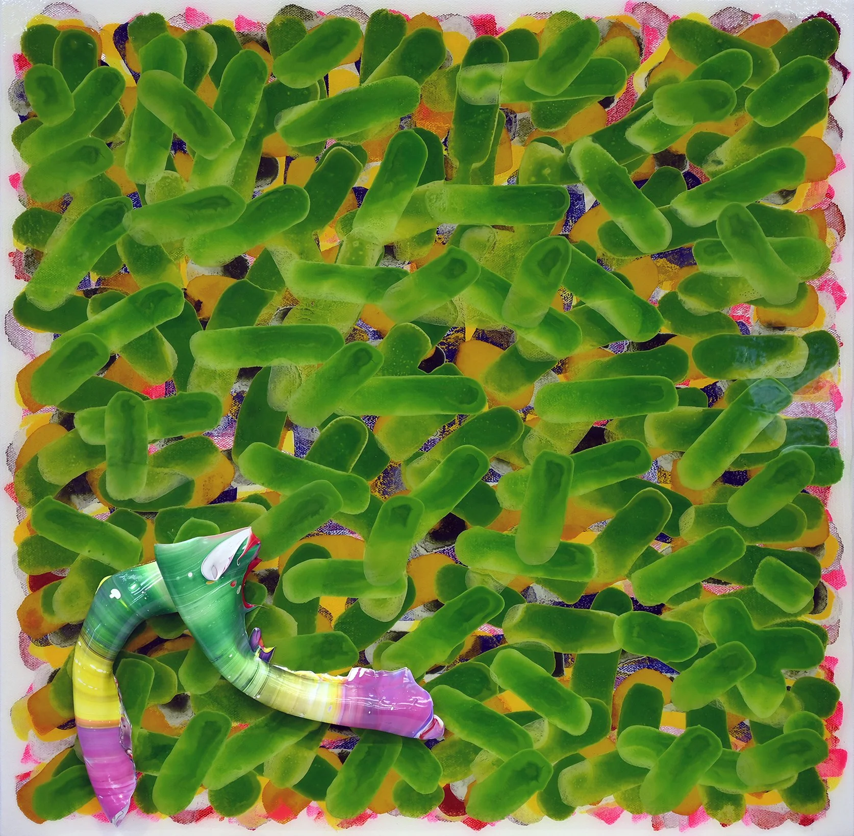 Last-Known (51 cm x 51 cm x 8 cm) 2024