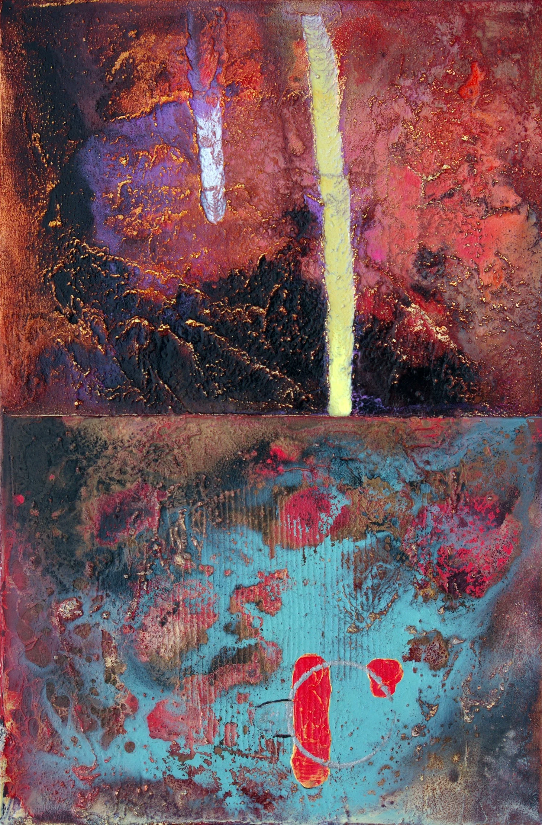 Hartung, Field and Canal Series (61 cm x 91 cm) 2007