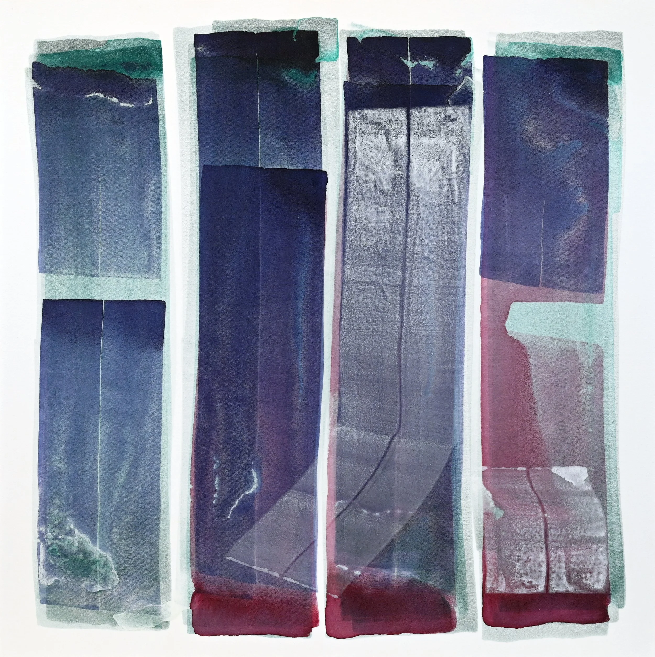 Sheer no.1 (102 cm x 102 cm) 2025