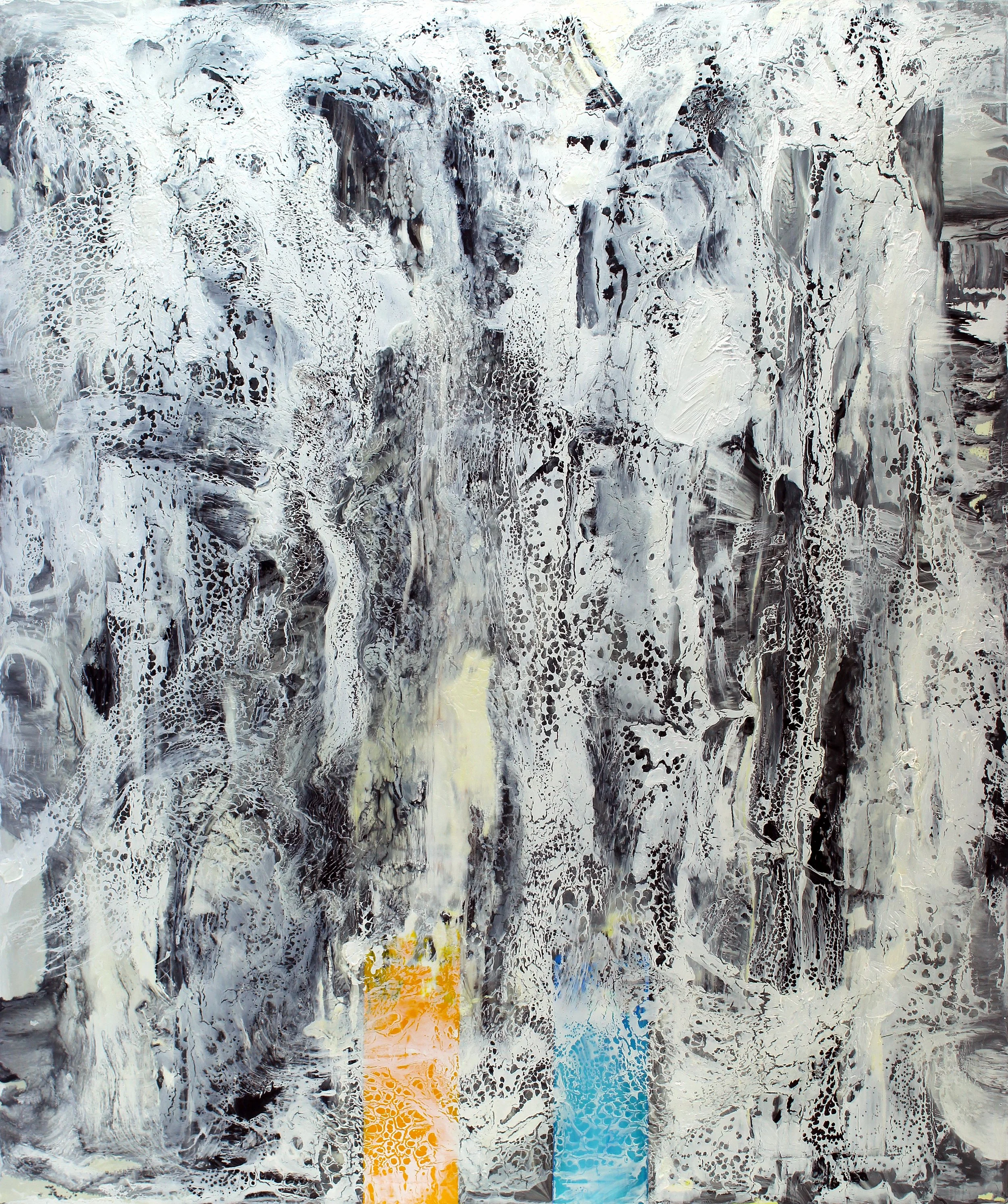 Second White (193 cm x 163 cm) 2014