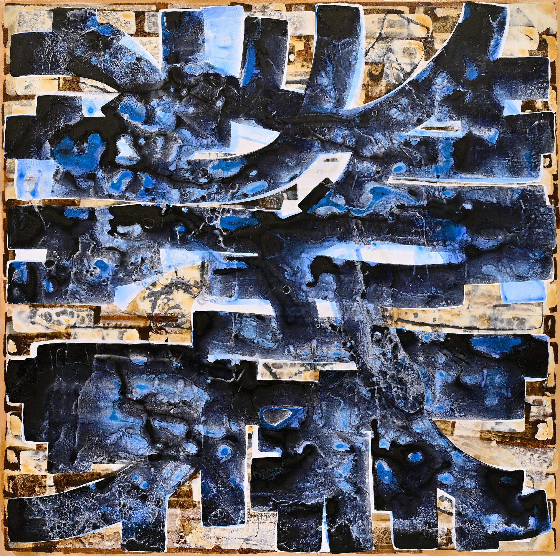 Flowers In Your Hair (122 cm x 122 cm) 2024