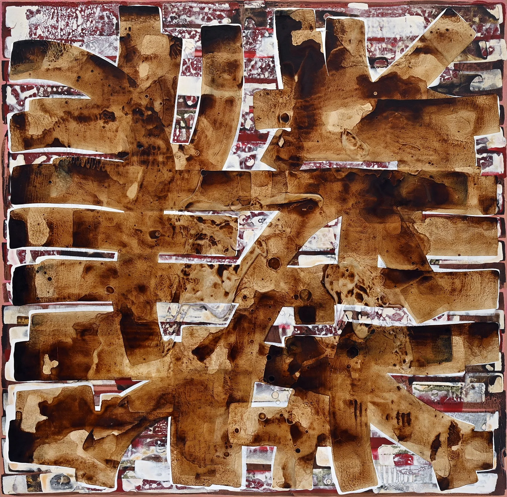 The Shore (122 cm x 122 cm) 2024