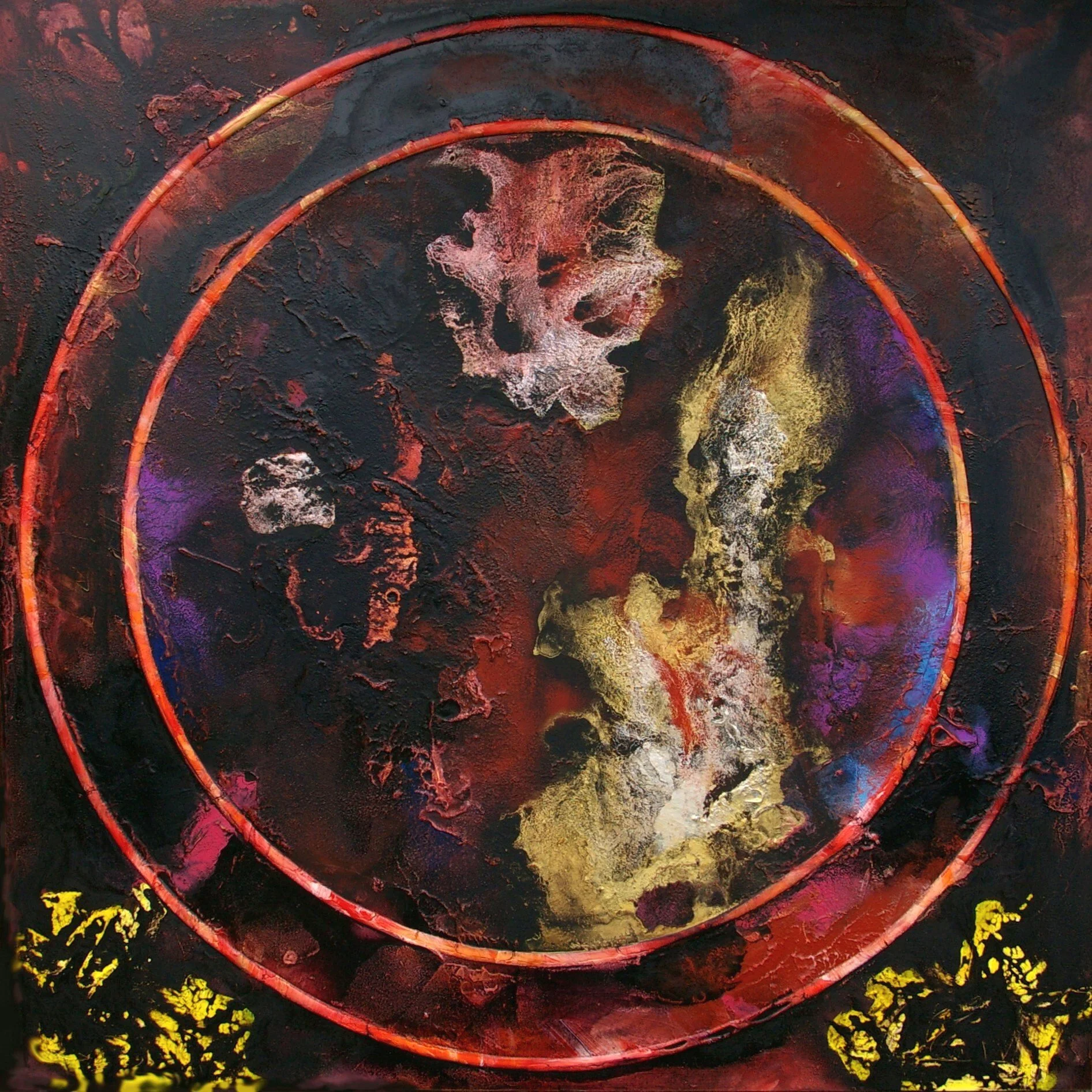 Crown, Revolution Series (196 cm x 196 cm)  2009