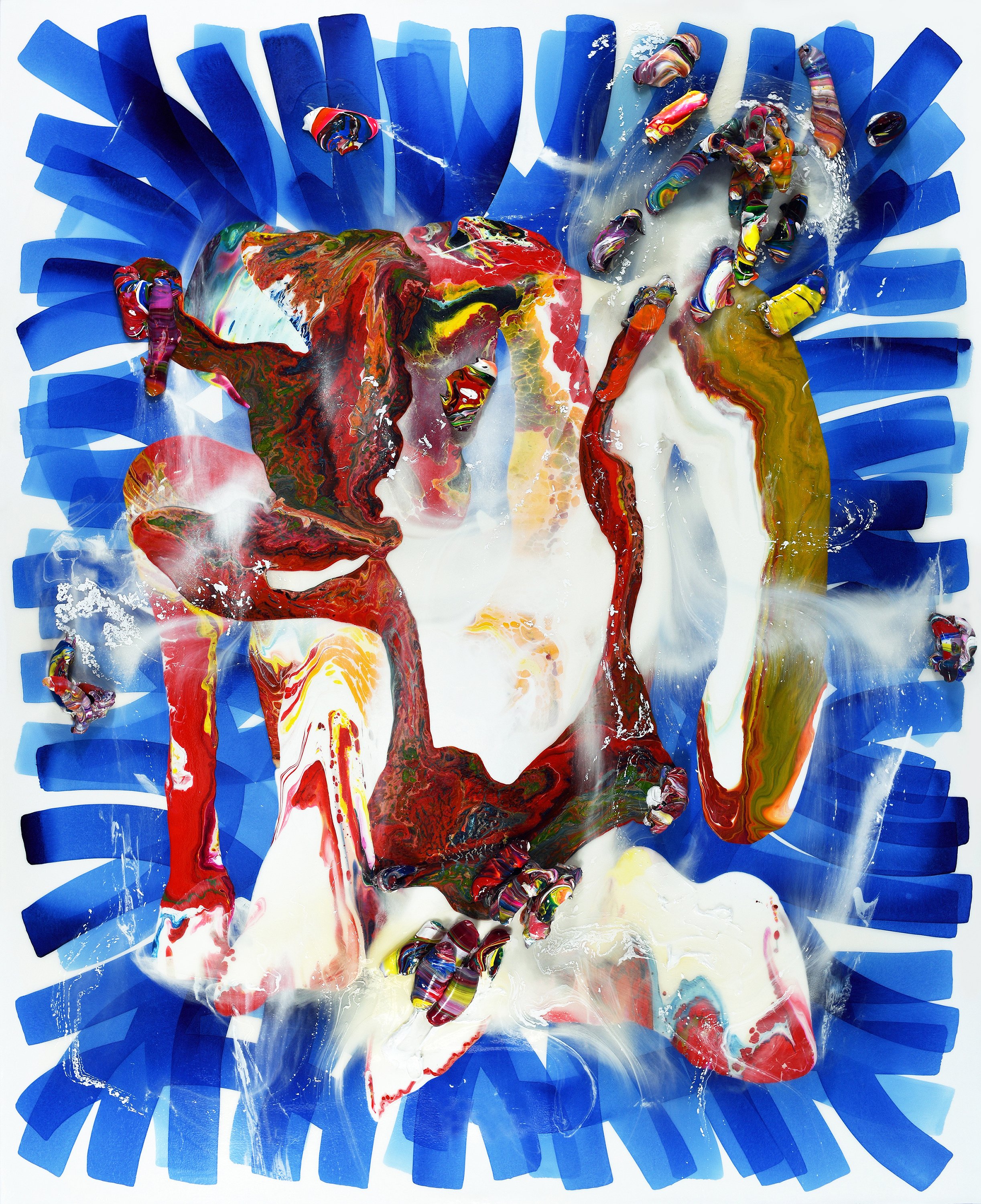 The Rest of Us (244 cm x 198 cm x 13 cm) 2020