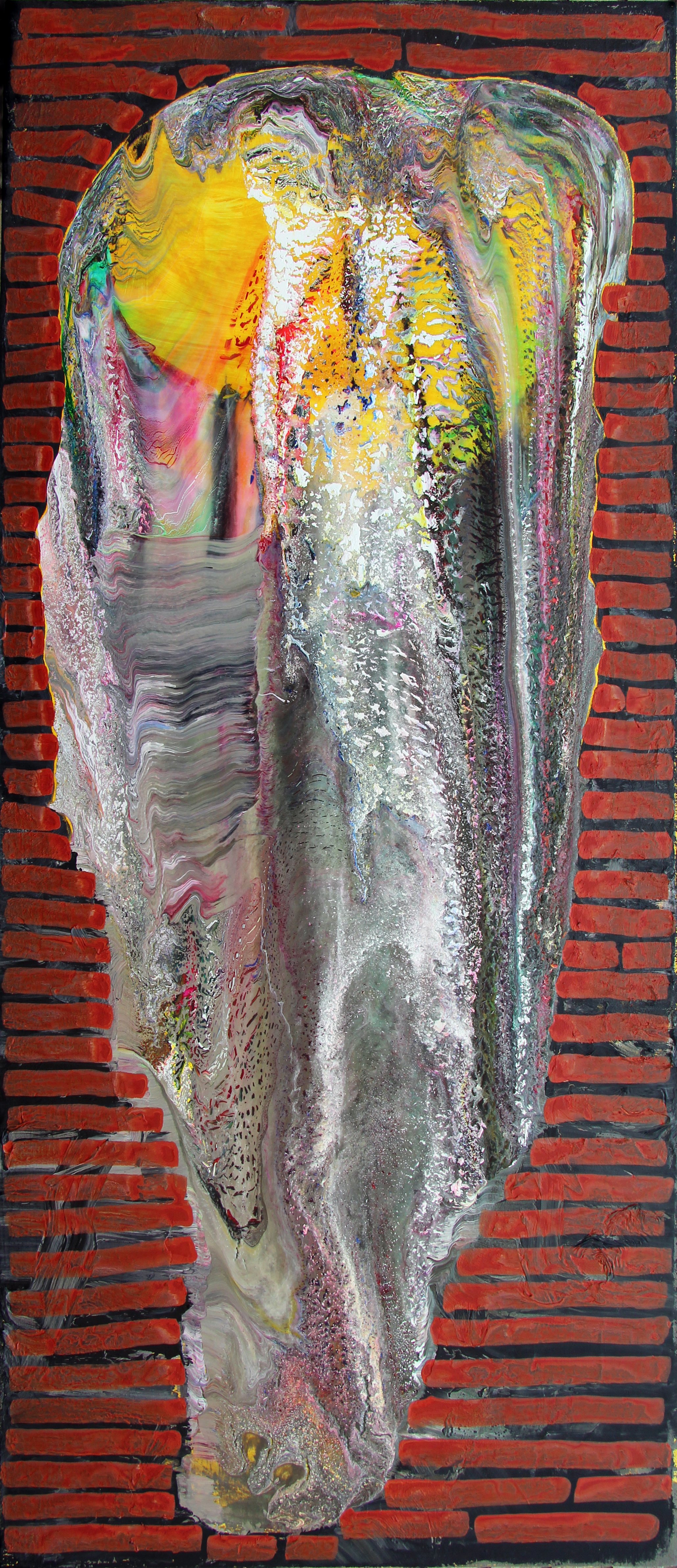 On End, Portrait of a Mark Series (178 cm x 76 cm) 2013