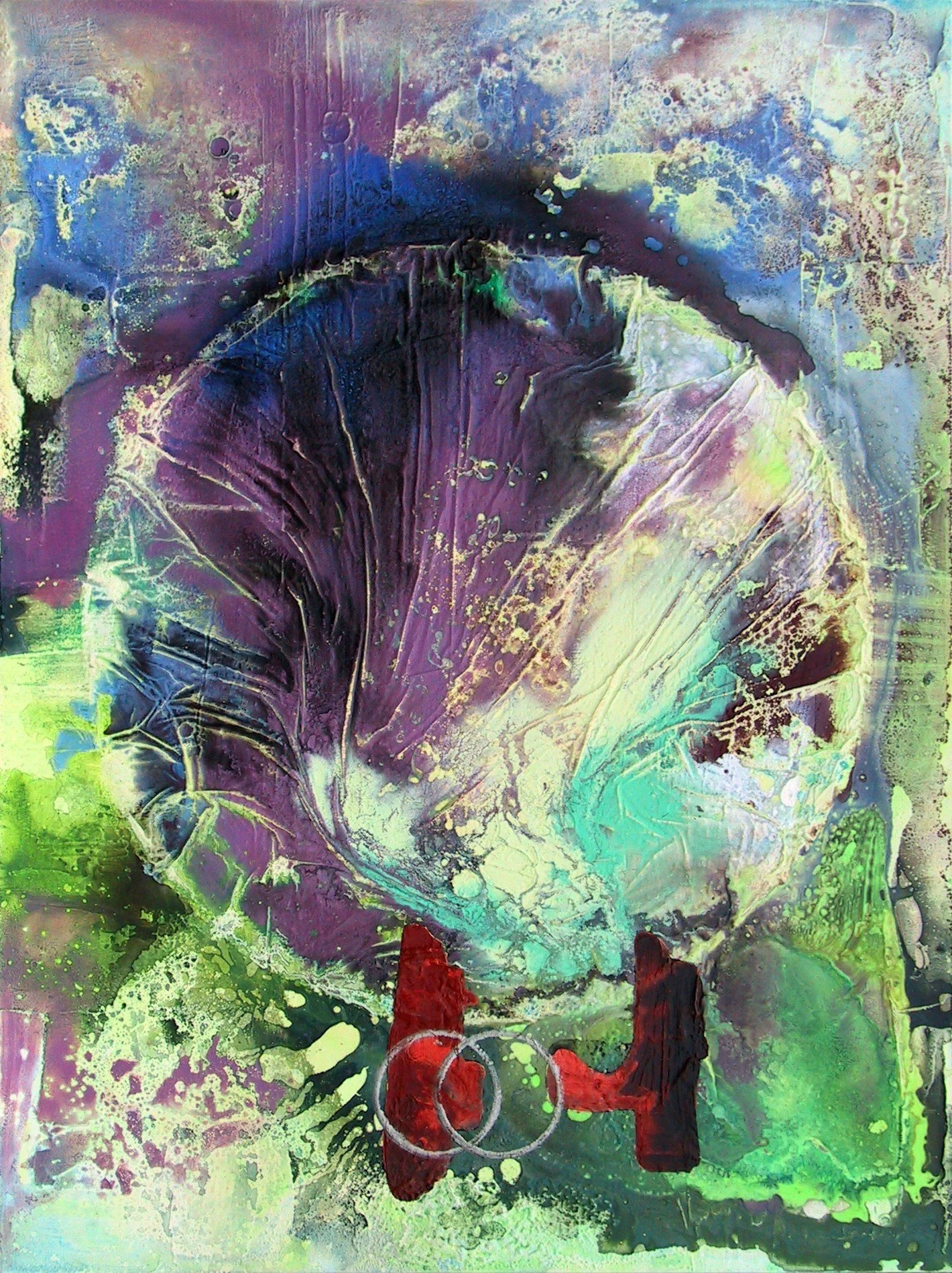 Radial Fault #2, Revolution Series (122 cm x 91 cm) 2007