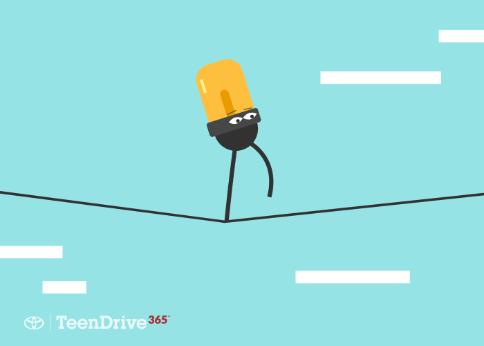 FLASHING YELLOW LIGHTS MEANS SLOW DOWN AND BE CAREFUL.