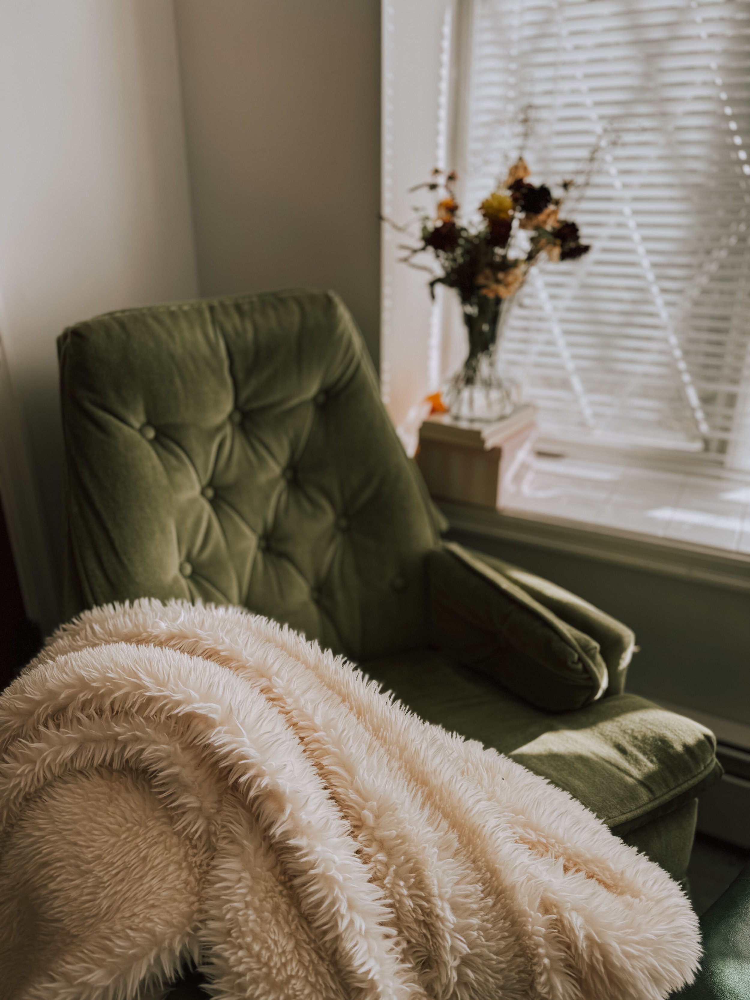 soft light window representing calm anxiety therapy approach New York City