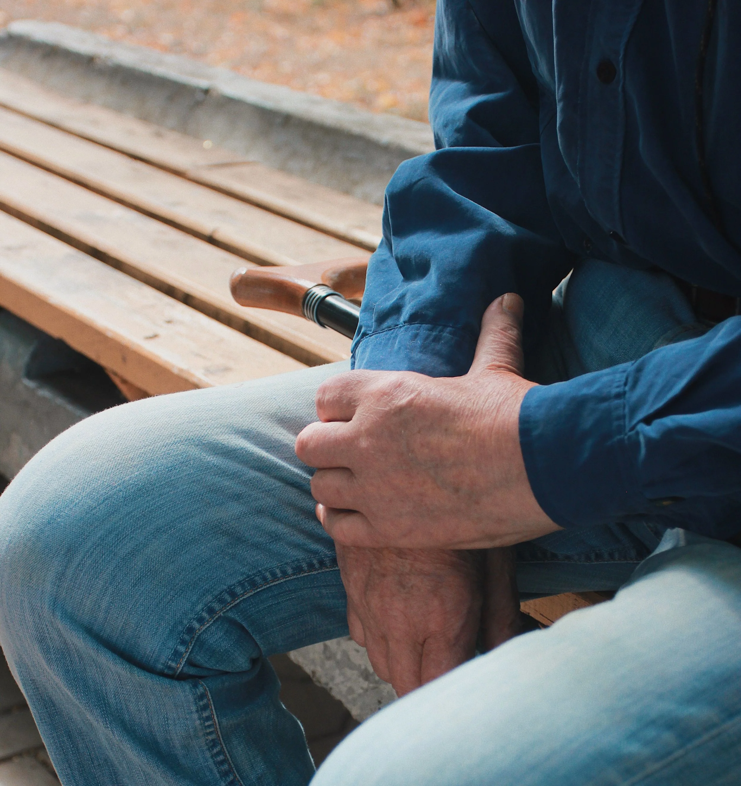 hands resting representing chronic illness and anxiety therapy New York City