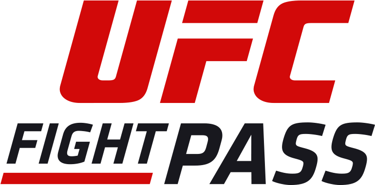 UFC Fight Pass logo featuring red and black text.