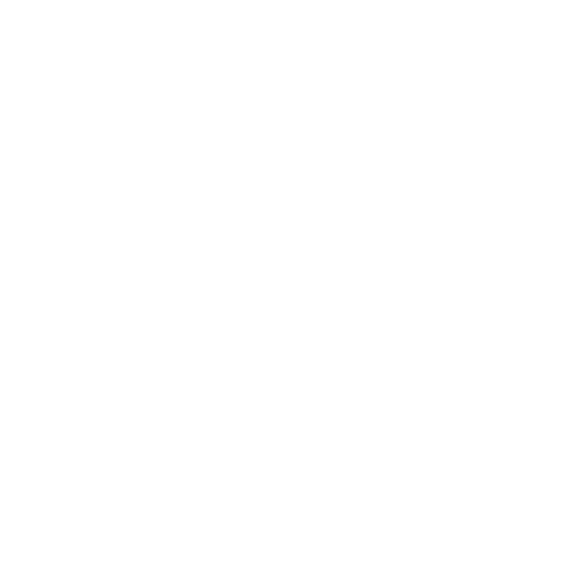 A black-and-white illustration of a small house with a front porch, fenced yard, and stepping stones leading to the door, set within a circular frame.