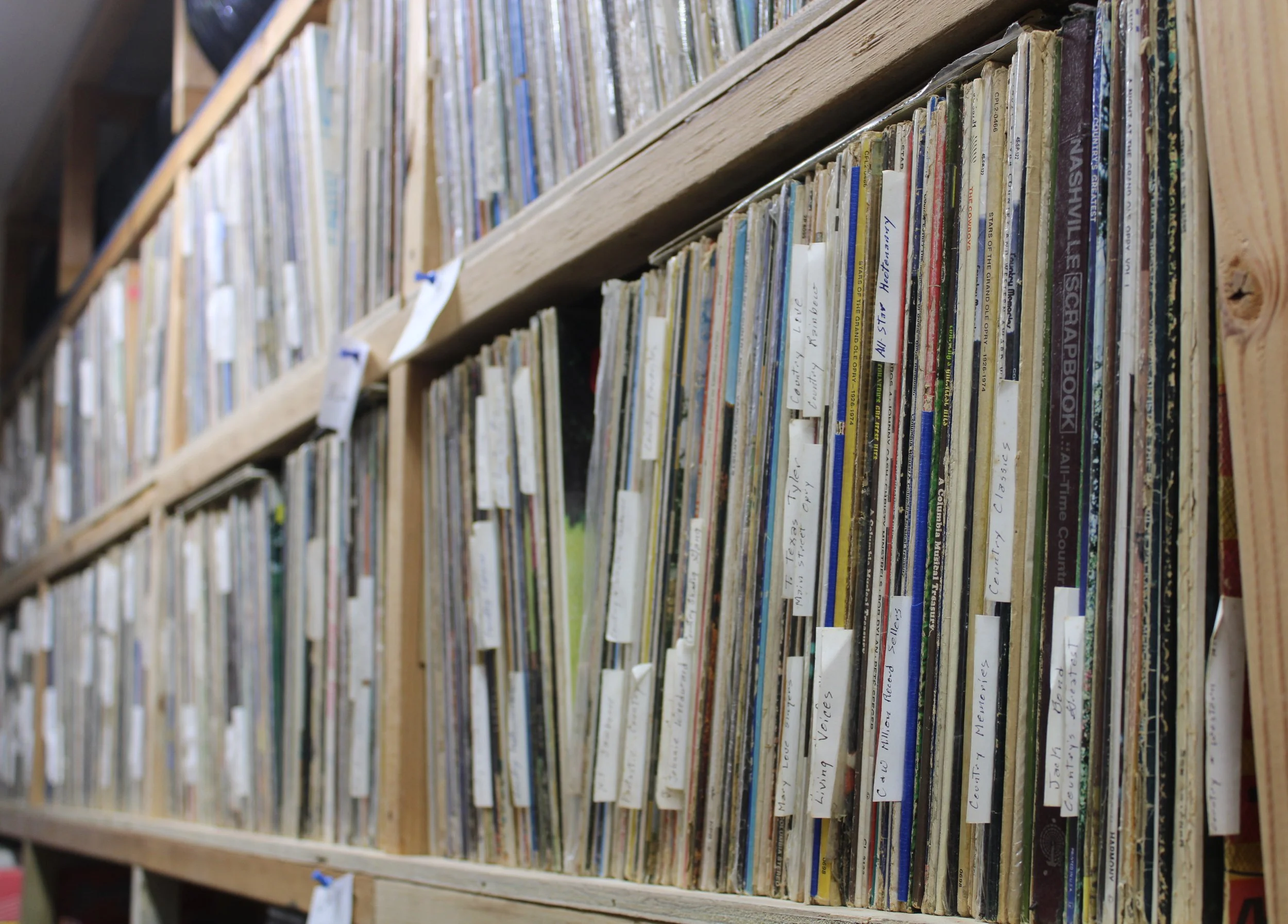DJ Dennis vinyl records (only a small fraction)