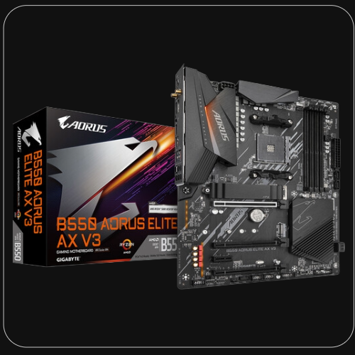 Gigabyte B550 AORUS ELITE AX V3 AM4 ATX Motherboard