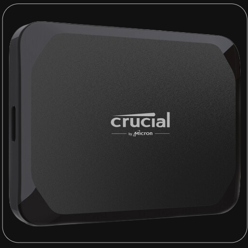 Crucial 1TB X9 USB-C 3.2 Gen 2 External SSD