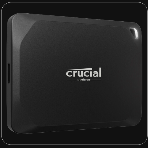 Crucial 4TB X10 Pro USB 3.2 Gen 2x2 Portable SSD