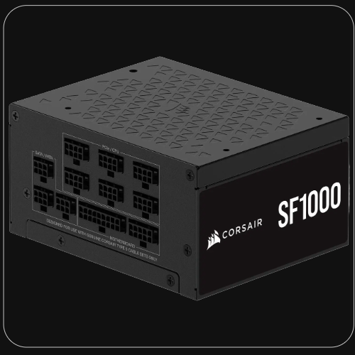 CORSAIR SF1000 80 PLUS Platinum Fully Modular 1000W SFX Power Supply (Black)