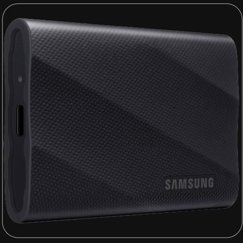 Samsung 4TB T9 Portable SSD (Black)