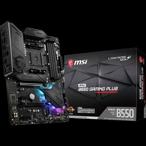 MSI MPG B550 GAMING PLUS AM4 ATX Motherboard