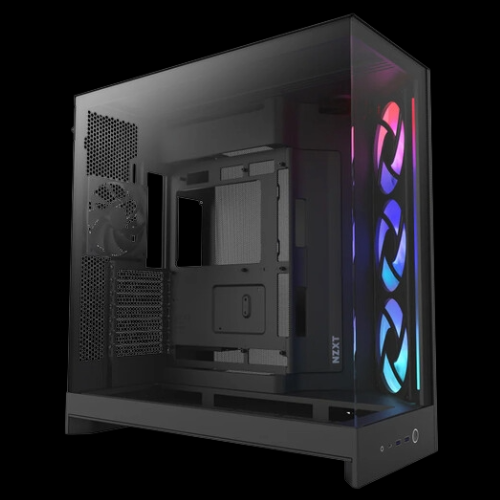 NZXT H9 Flow Large Dual-Chamber ATX Mid-Tower - Black