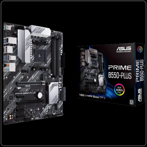 ASUS Prime B550-PLUS AMD AM4 Zen 3 Ryzen 5000 & 3rd Gen Ryzen ATX Motherboard