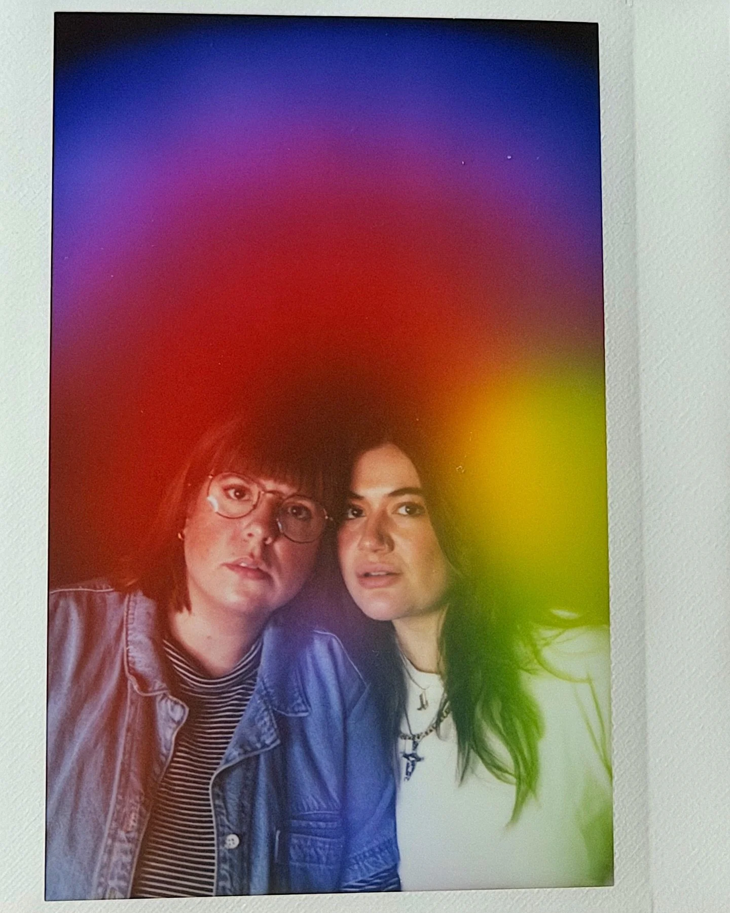 10/10 recommend getting your aura portrait done by @raysauraportraits 🌈

This is our first one as a pair and we can&rsquo;t stop staring at it!!!!!