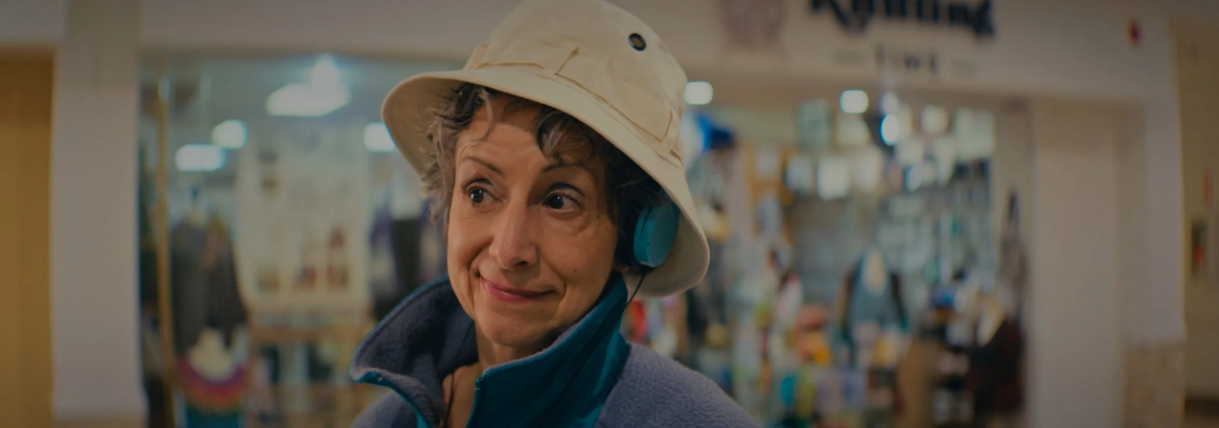 there are no squirrels in lethbridge. a still image from the indie film production. directed by conner christmas, starring nick bohle - co written by conner christmas and nick bohle. pictured is actor Natascha Girgis, known for Wynonna Earp and more