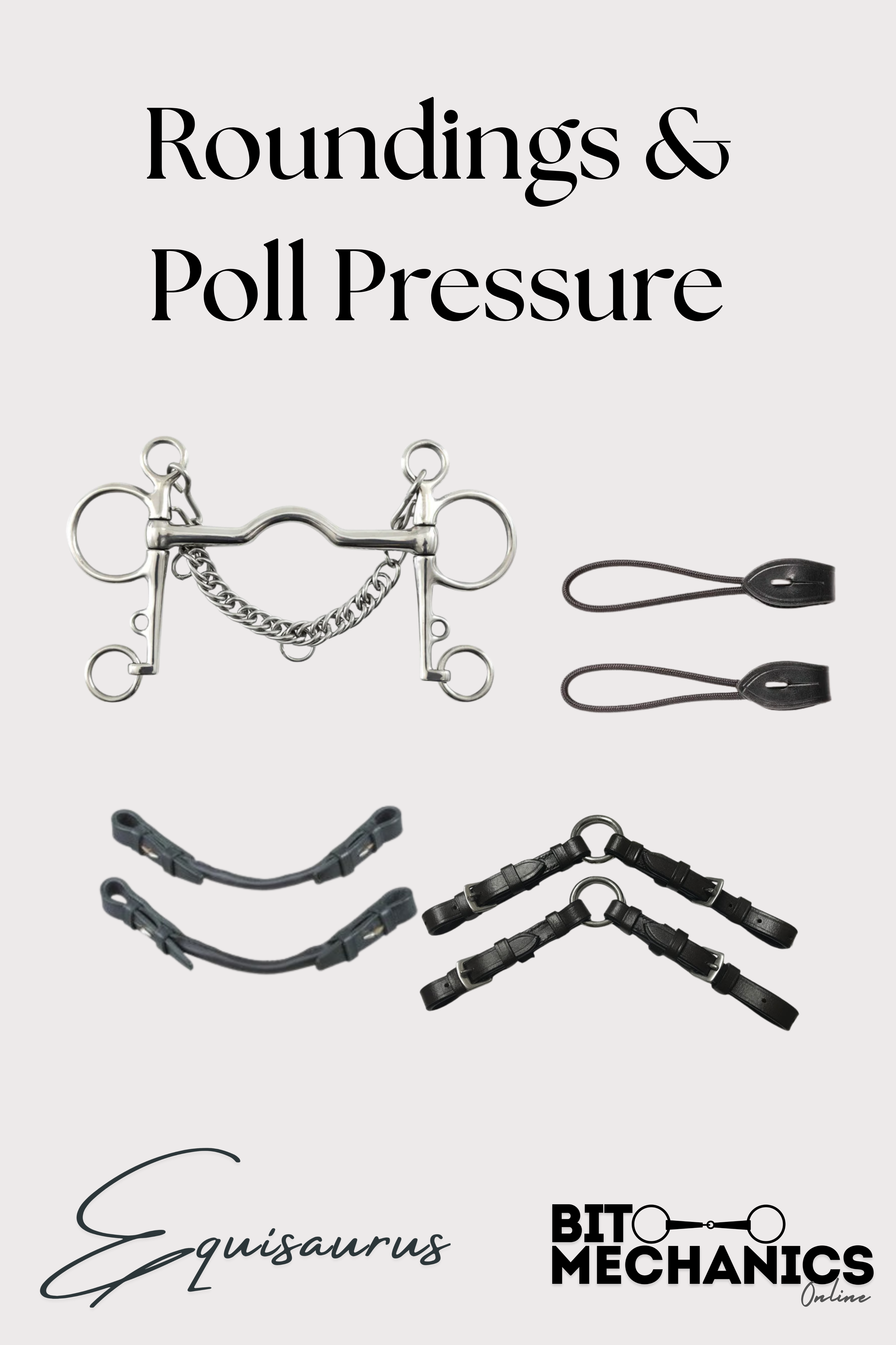 How do different Roundings affect the Poll Pressure from a Pelham?