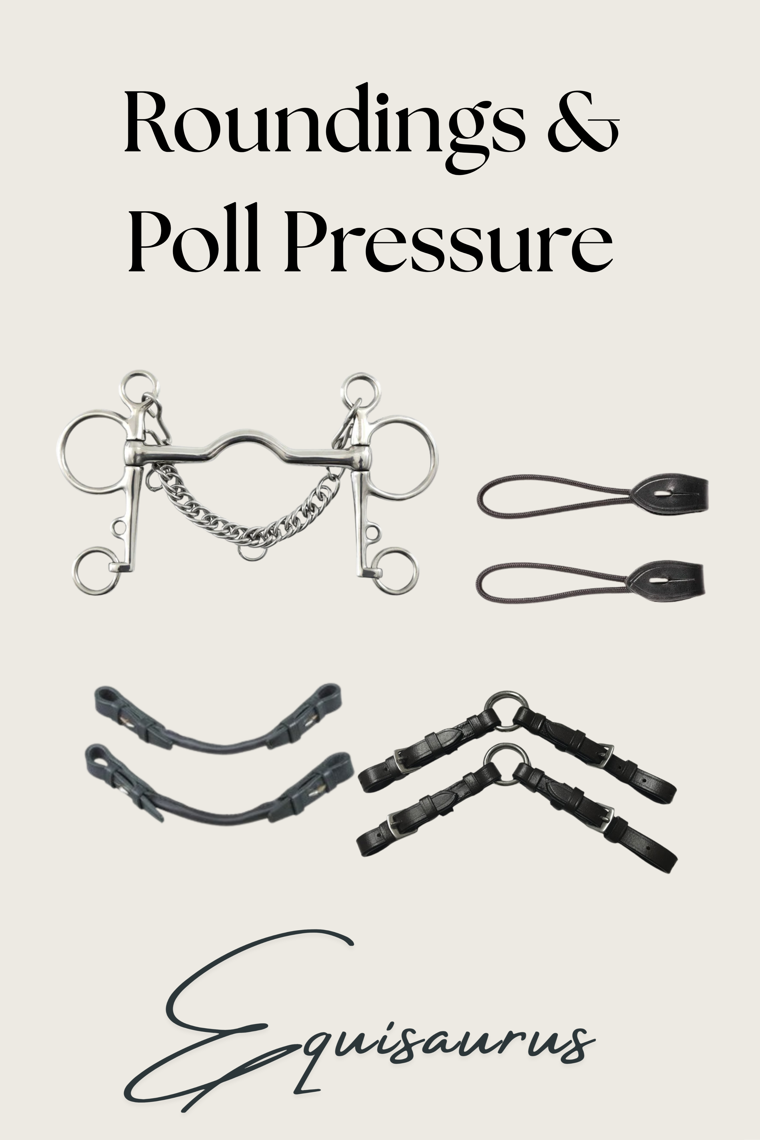 How do different Roundings affect the Poll Pressure from a Pelham?