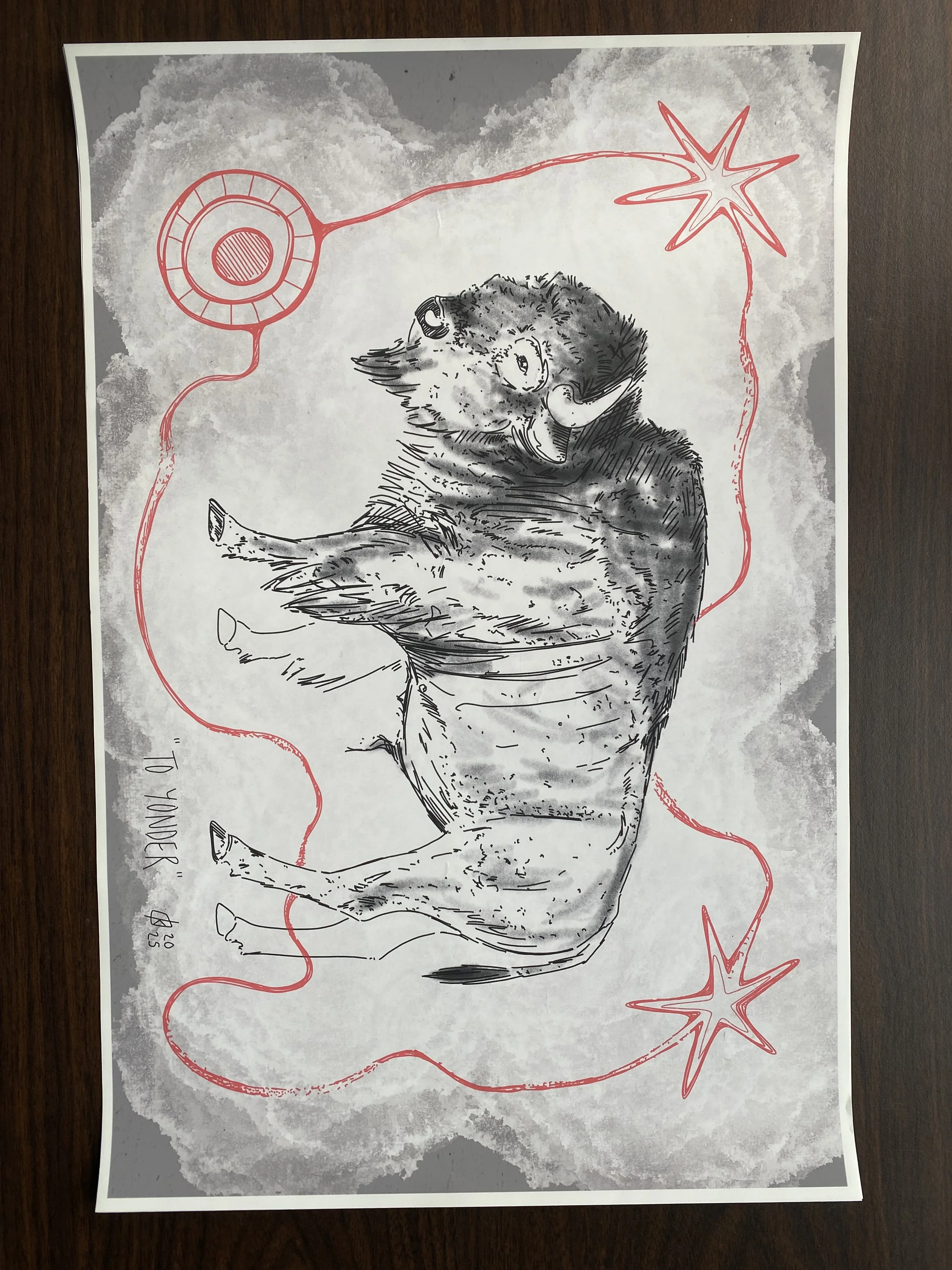 ‘’to yonder’’ Poster