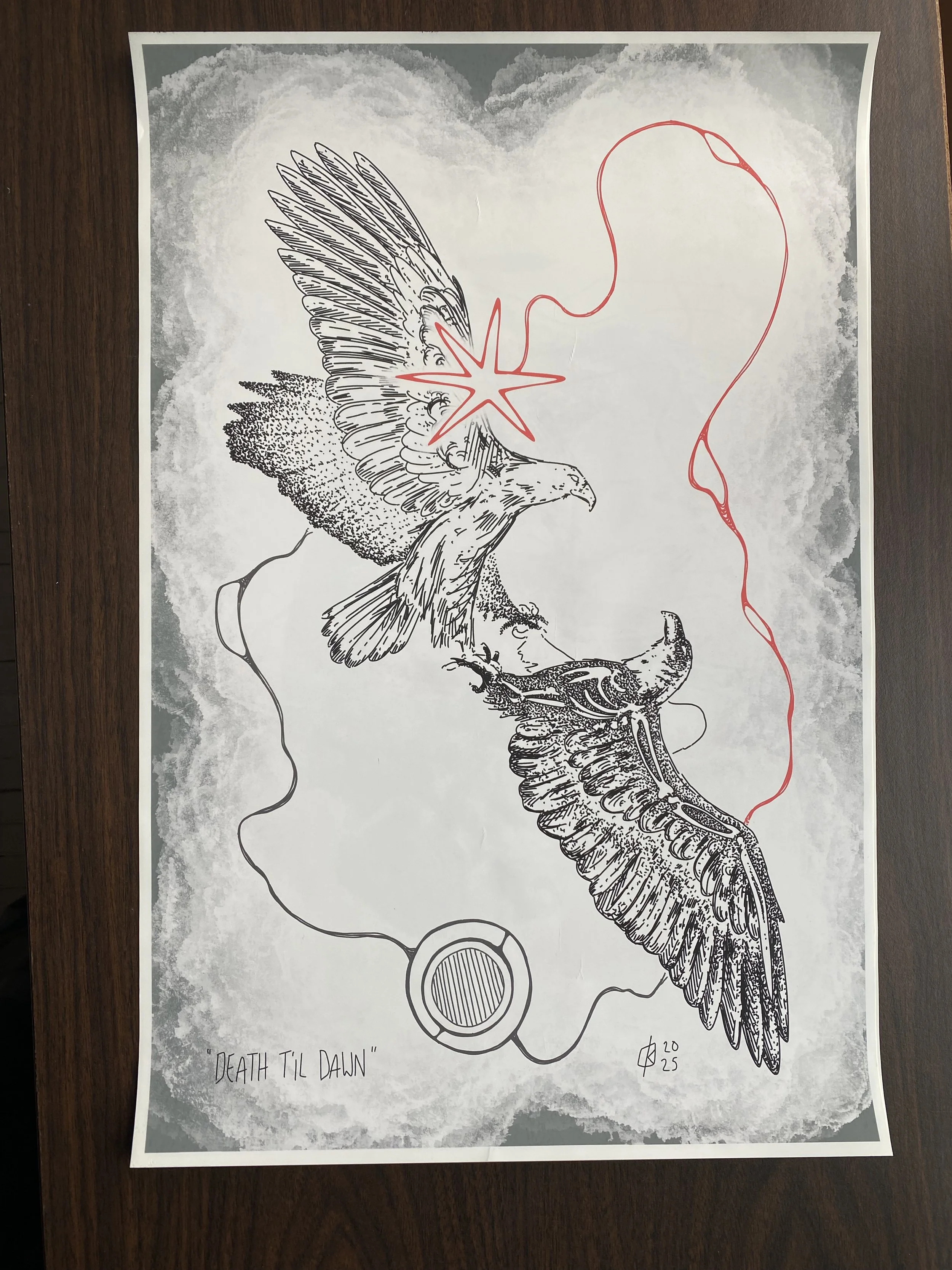 ‘’death til dawn’’ Poster