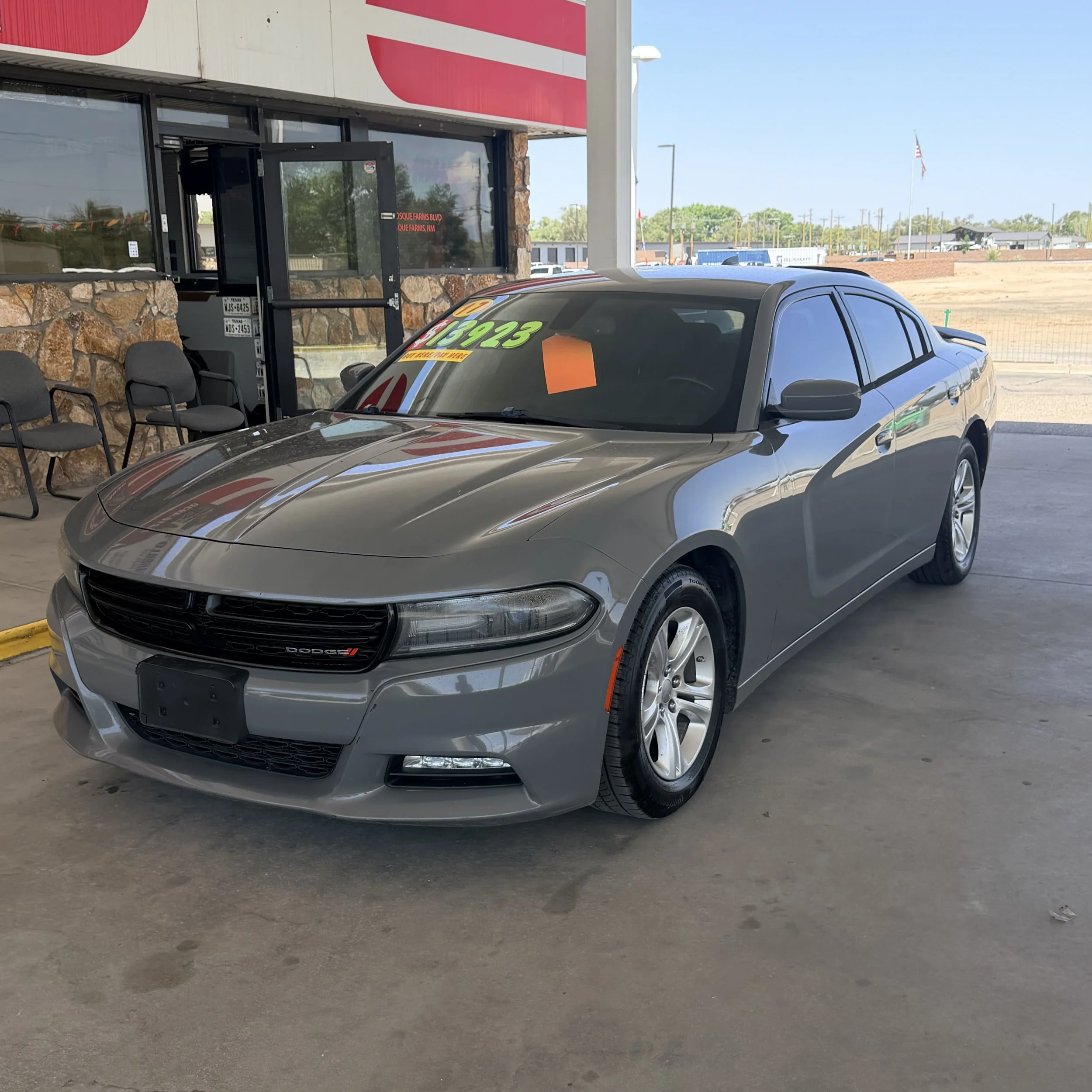 GRAY 2017 Dodge Charger (127,647 miles) $13,923