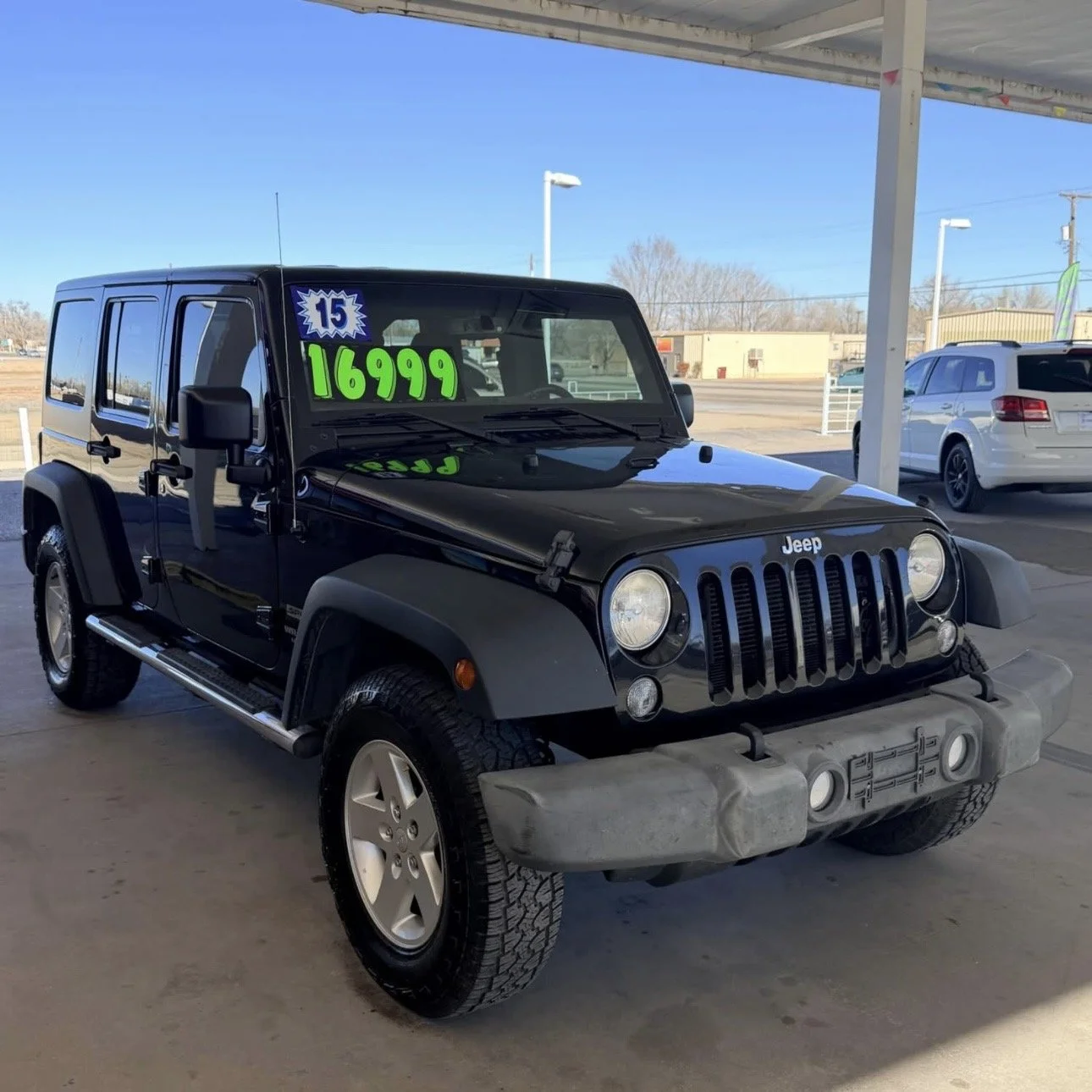 2015 Jeep Wrangler $16,500