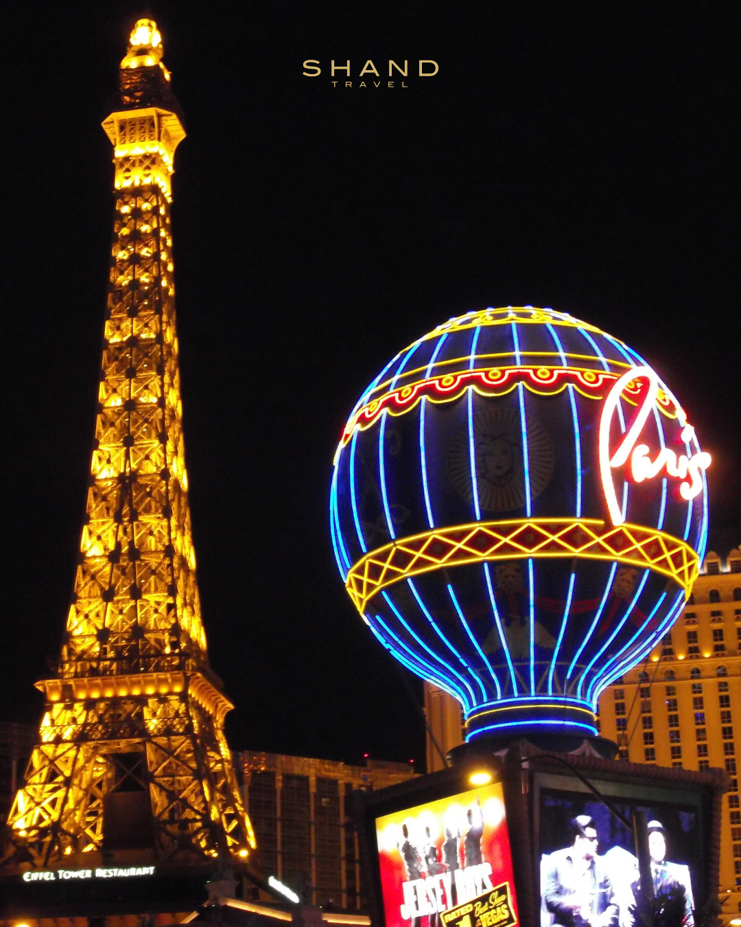 La Vegas at night