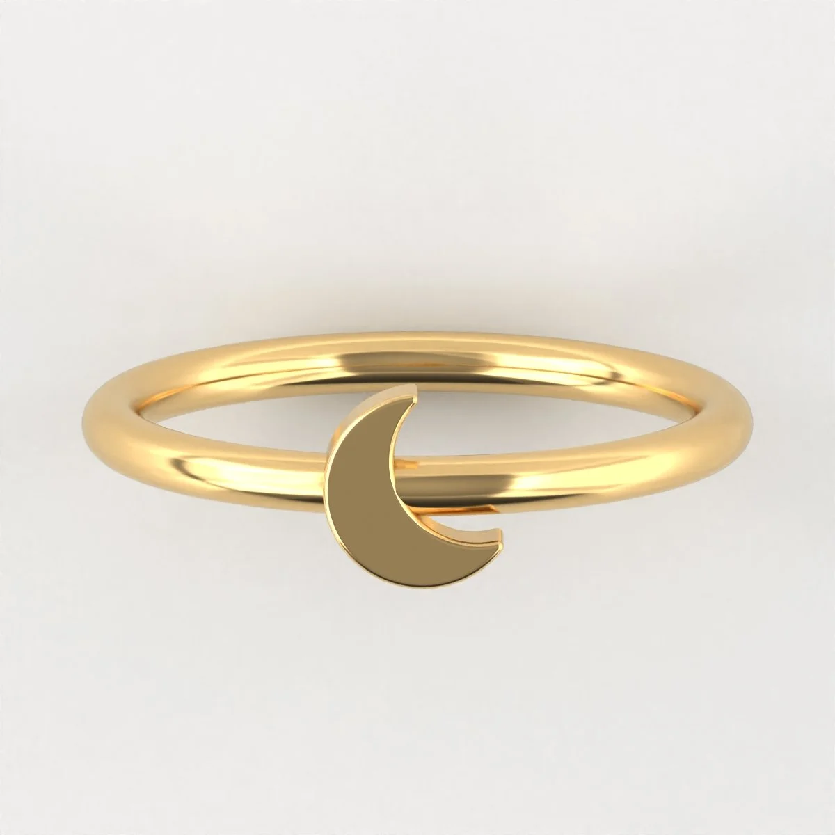 Crescent Moon Ring