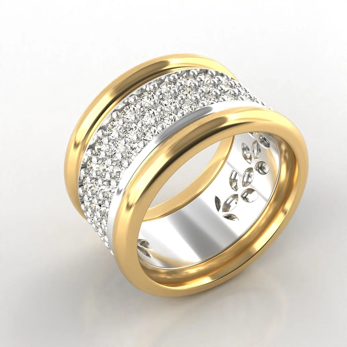 Ryan double band with center diamond band 4.jpg