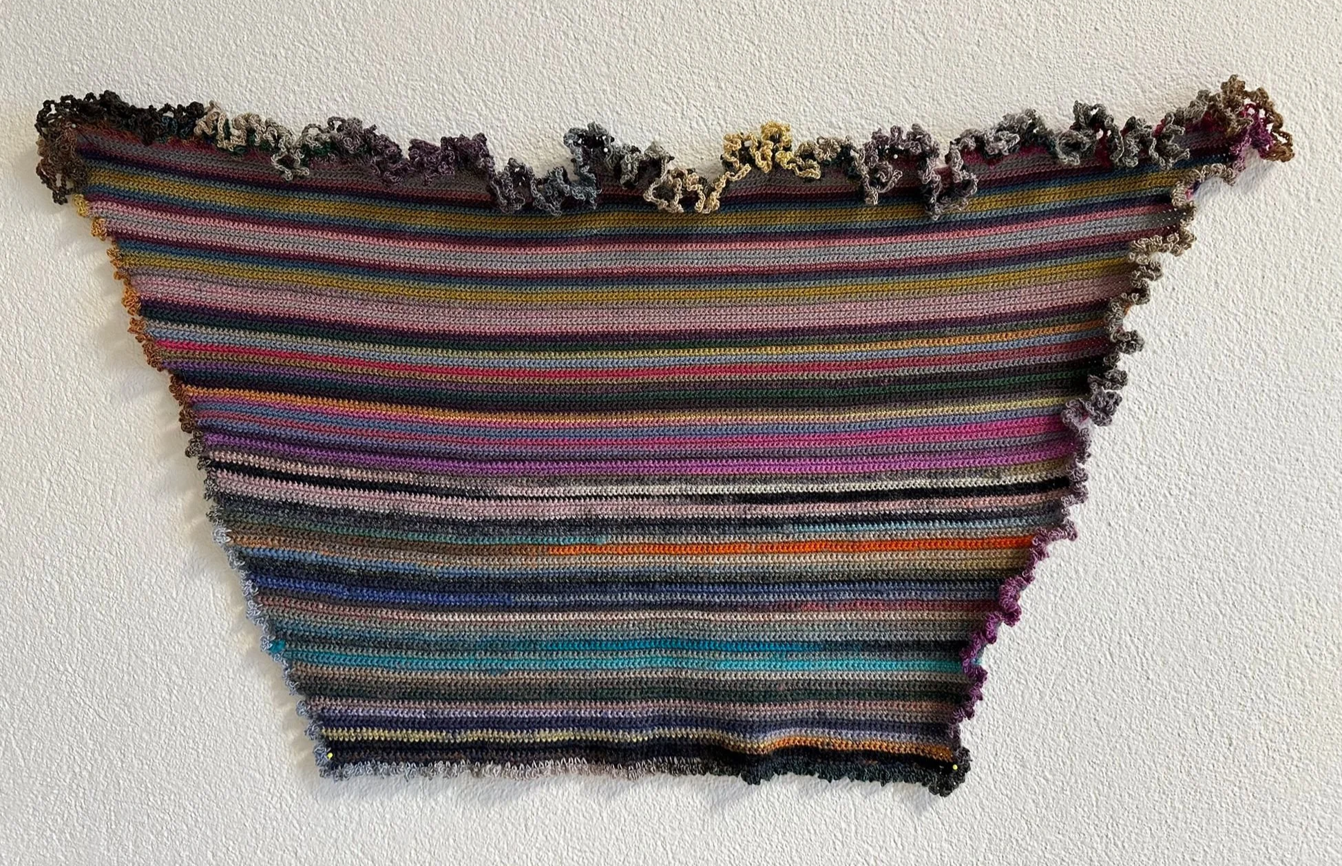 "The See", crochet, wool, 2025