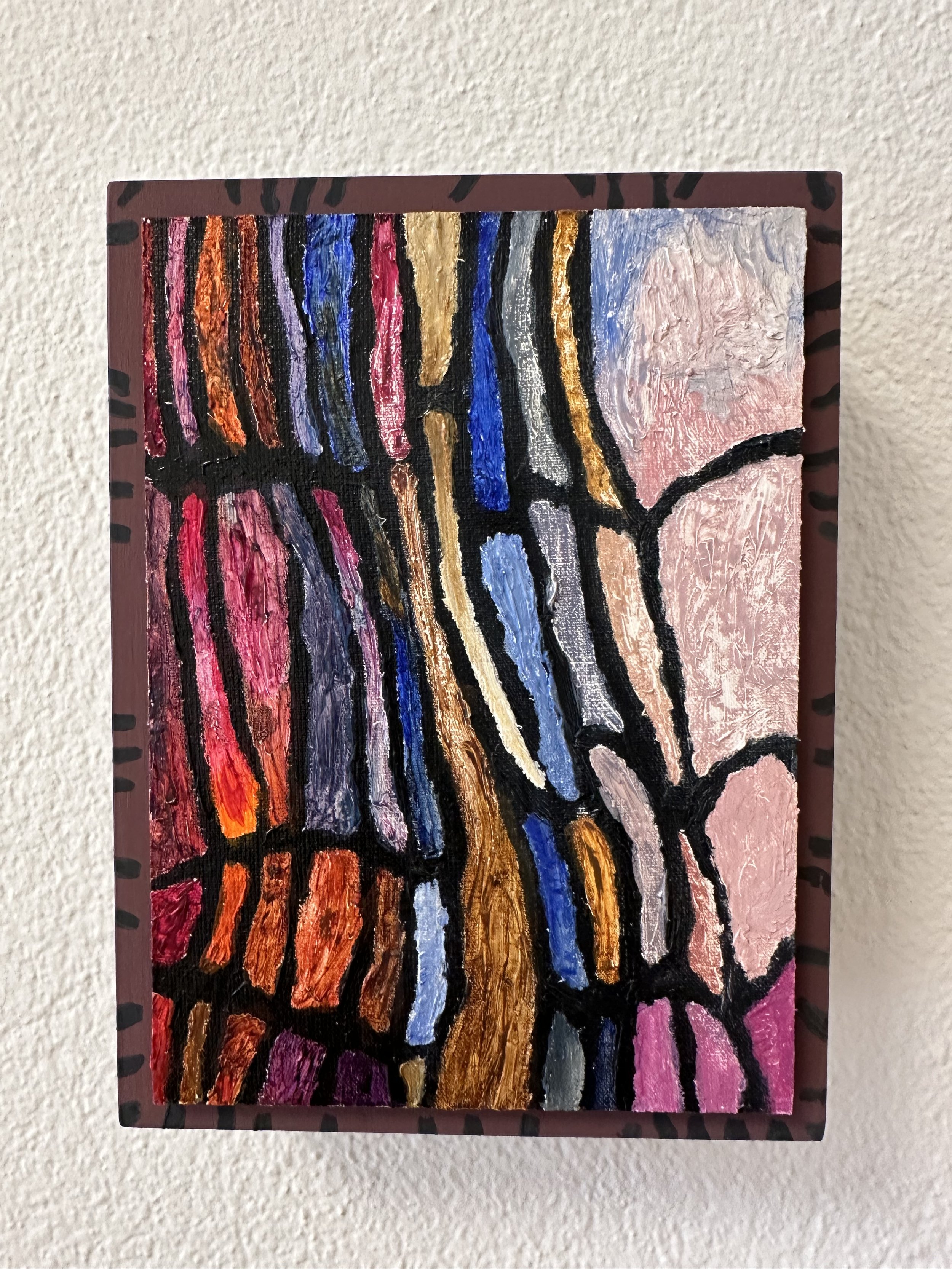 "hidden truth" - "yes", Oil on Wood, 2026