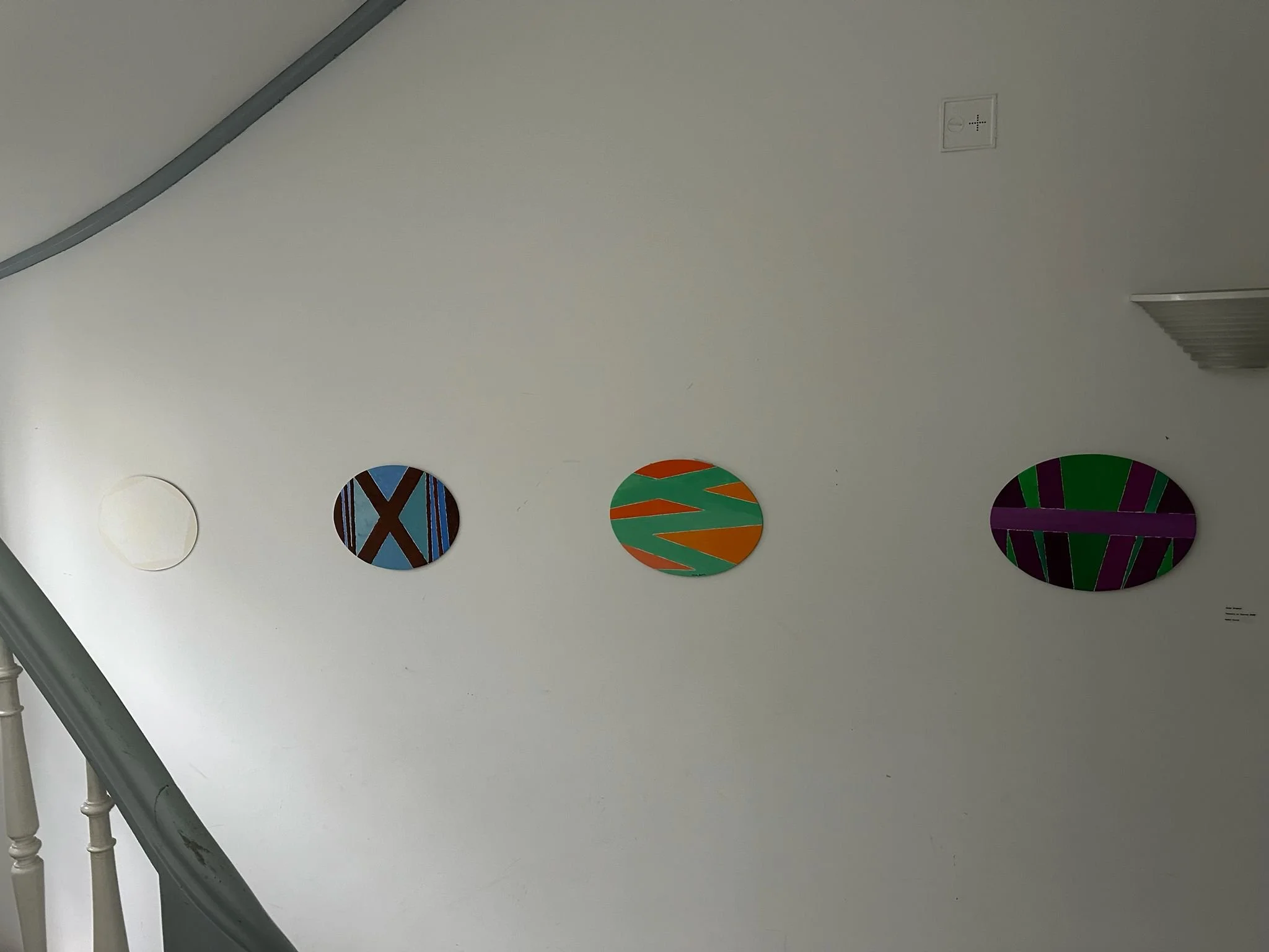 "Color Dreams", tempera on canvas, 2025, Project Rent