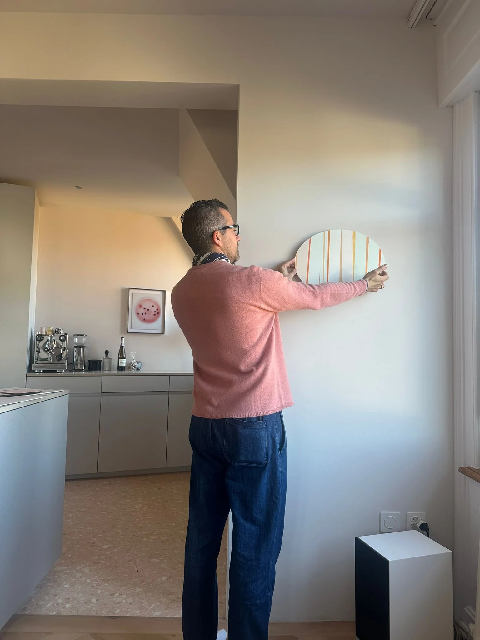 "Color Dreams", tempera on canvas, 2025 - Project Rent