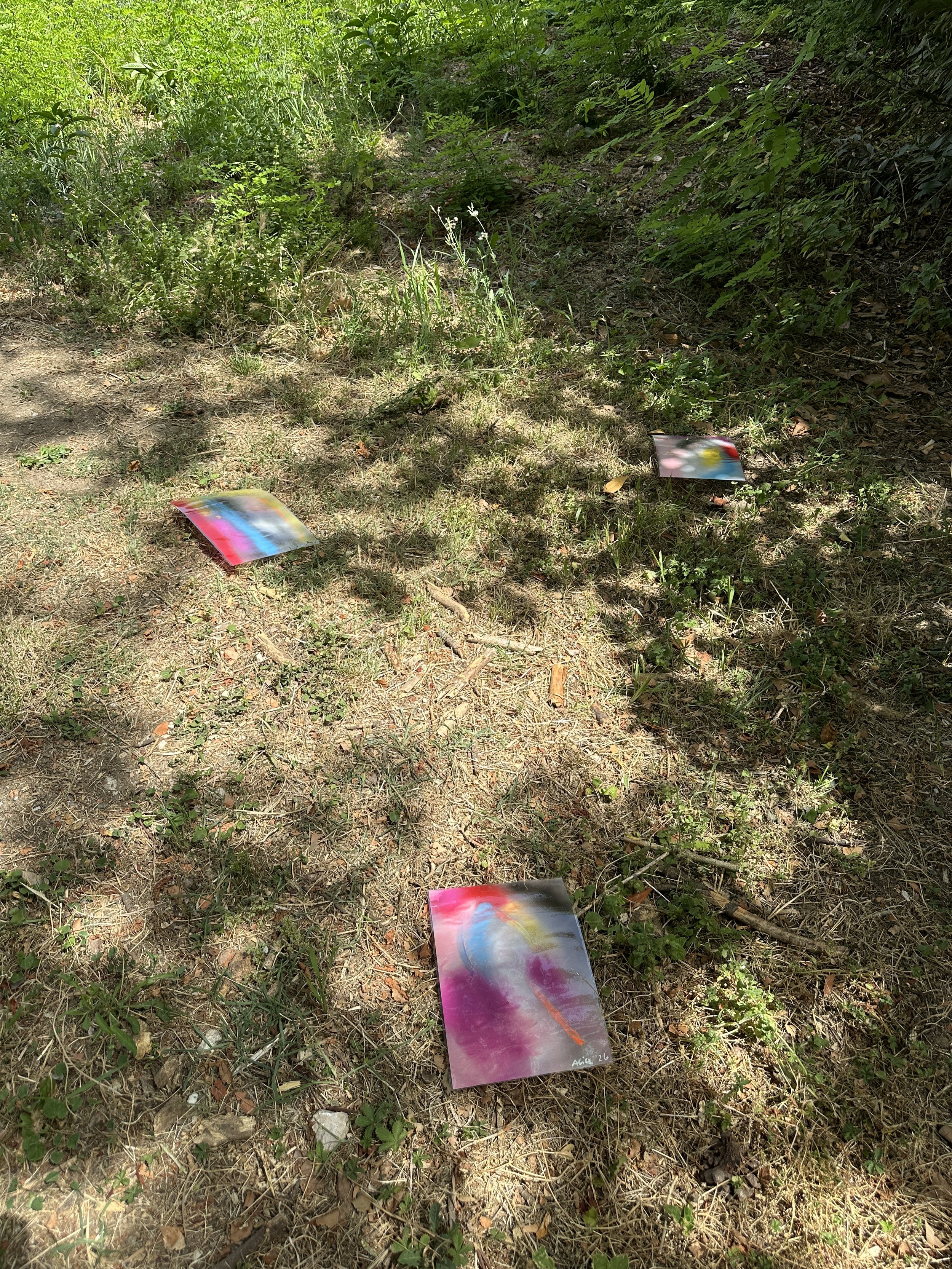 from openair exhibition 2026 "Un' estate al mare" - series "I disegni caduti"
