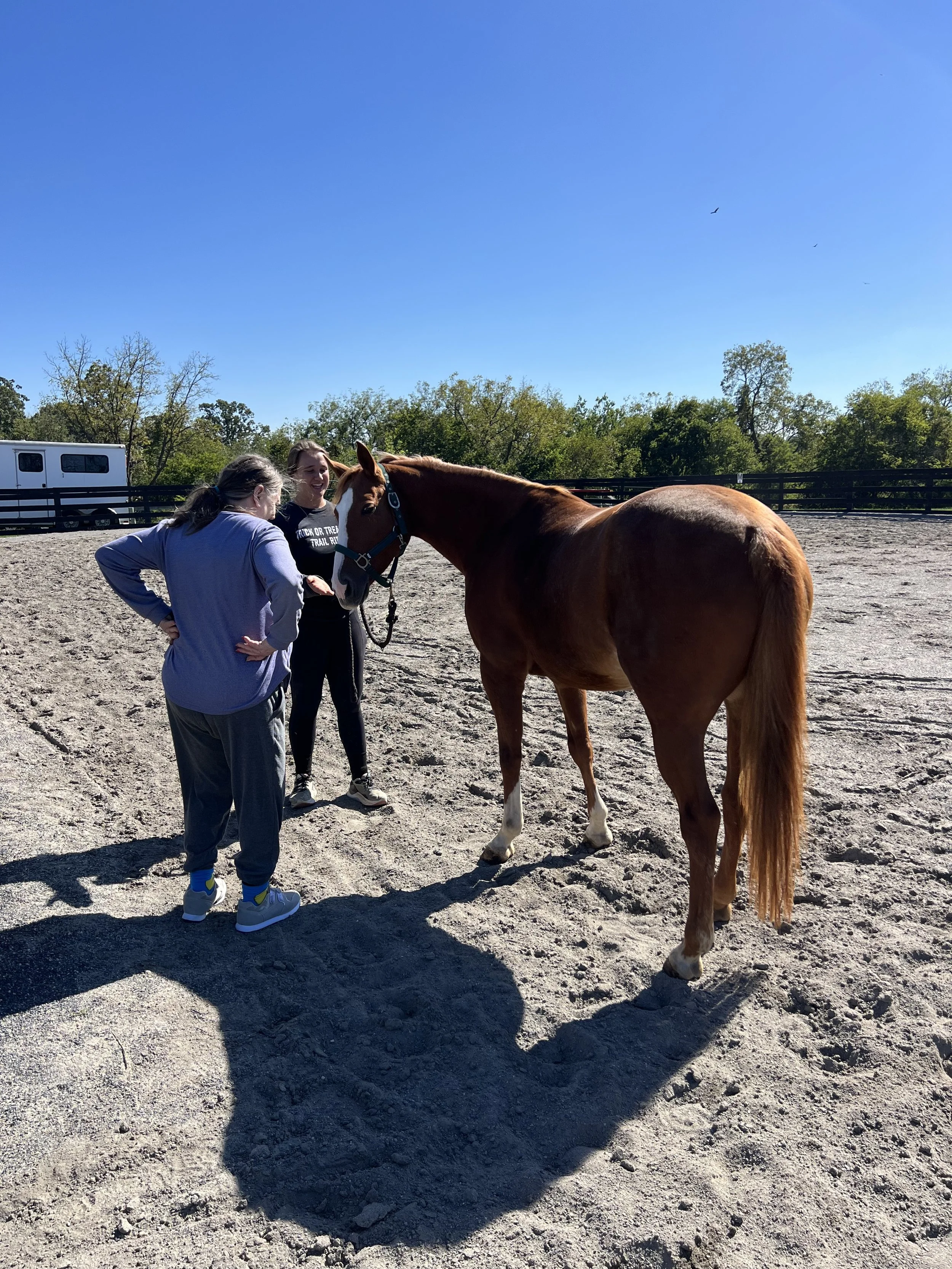 compassionate care. our clients become our friends. horseback riding is the best therapy and brings joy to our clients. 