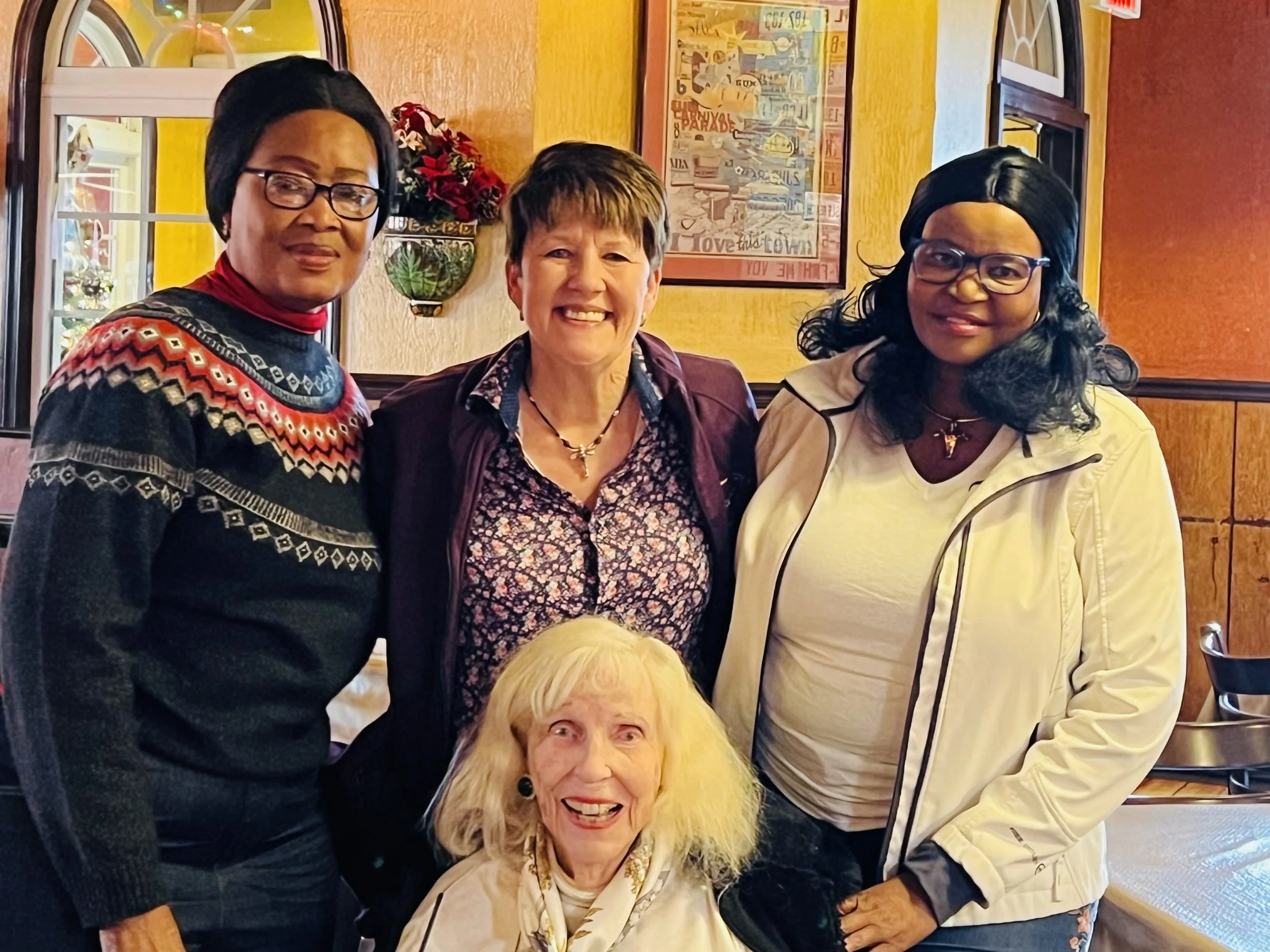 compassionate care. our clients become our friends. Celebrating a 98th birthday with a very special client and friend. 