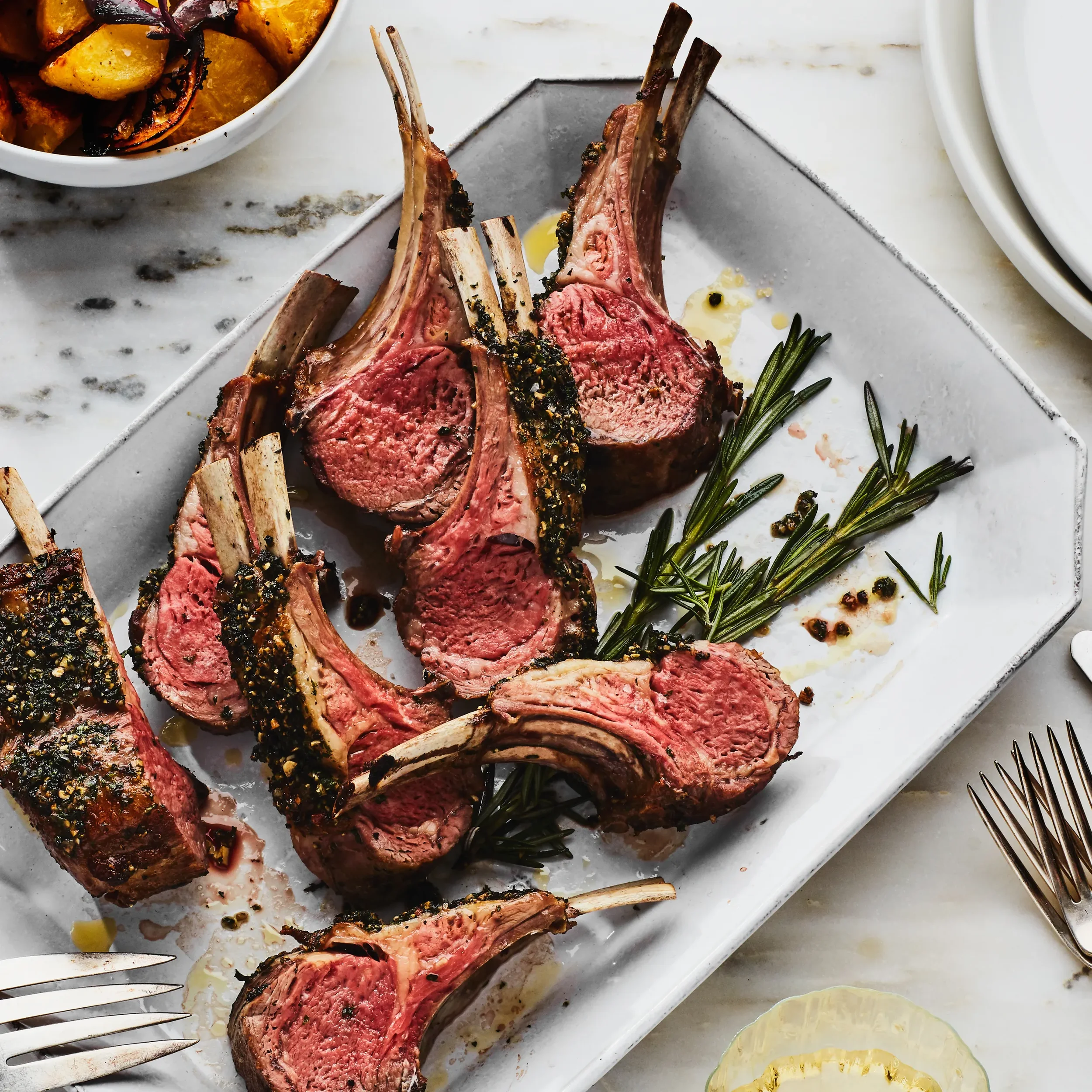 Lamb with herbs