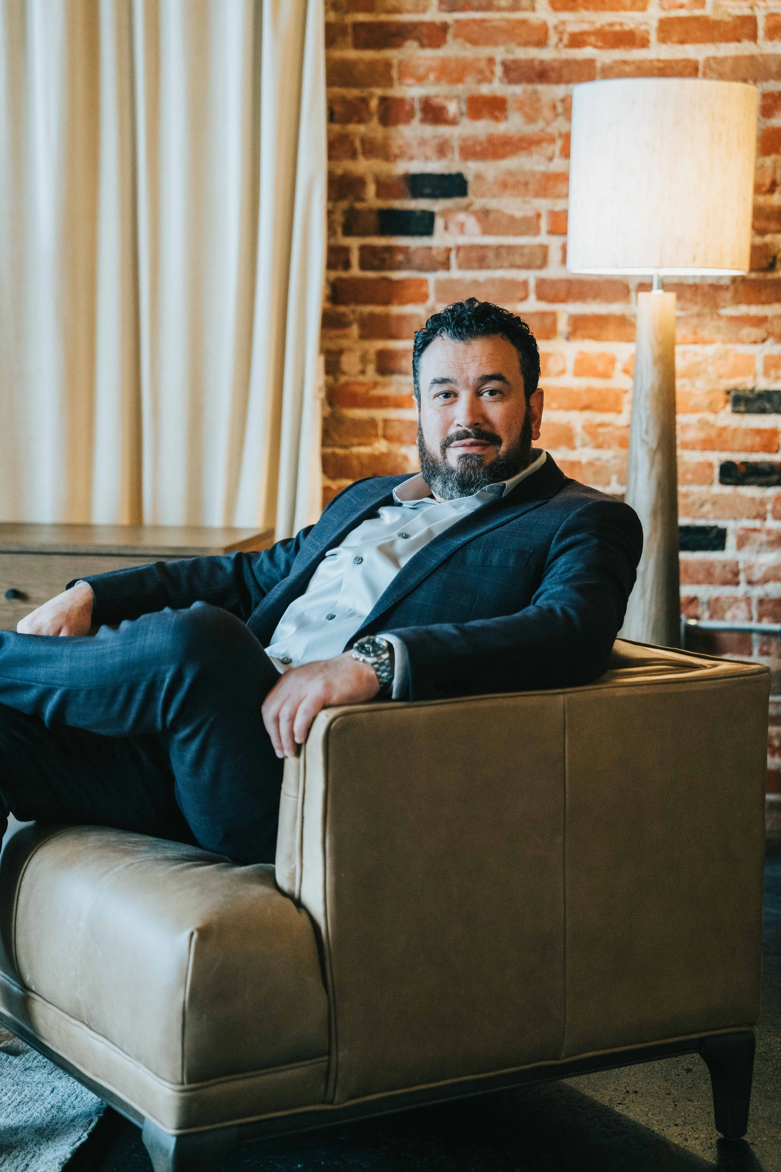 Owner + CFO, Justin Borroel.